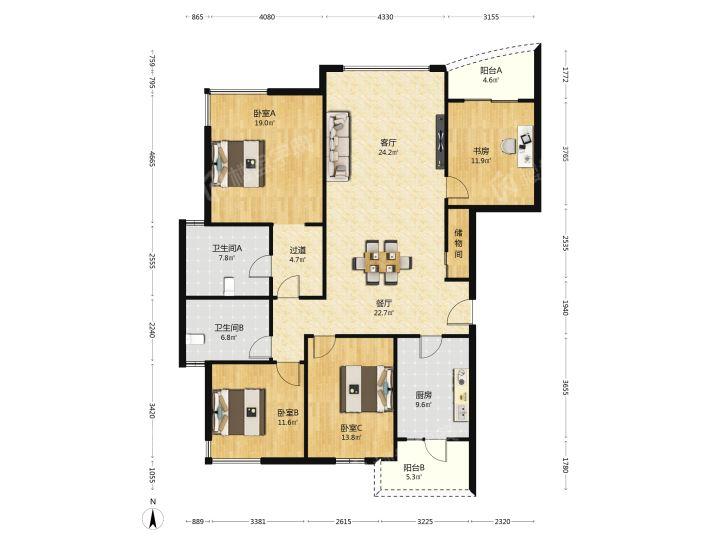 整租·仁恒滨江园