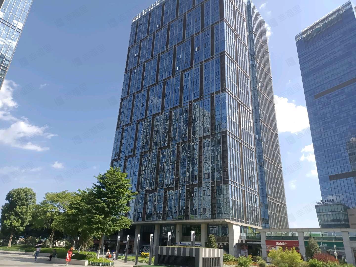 富力中心C区小区效果图