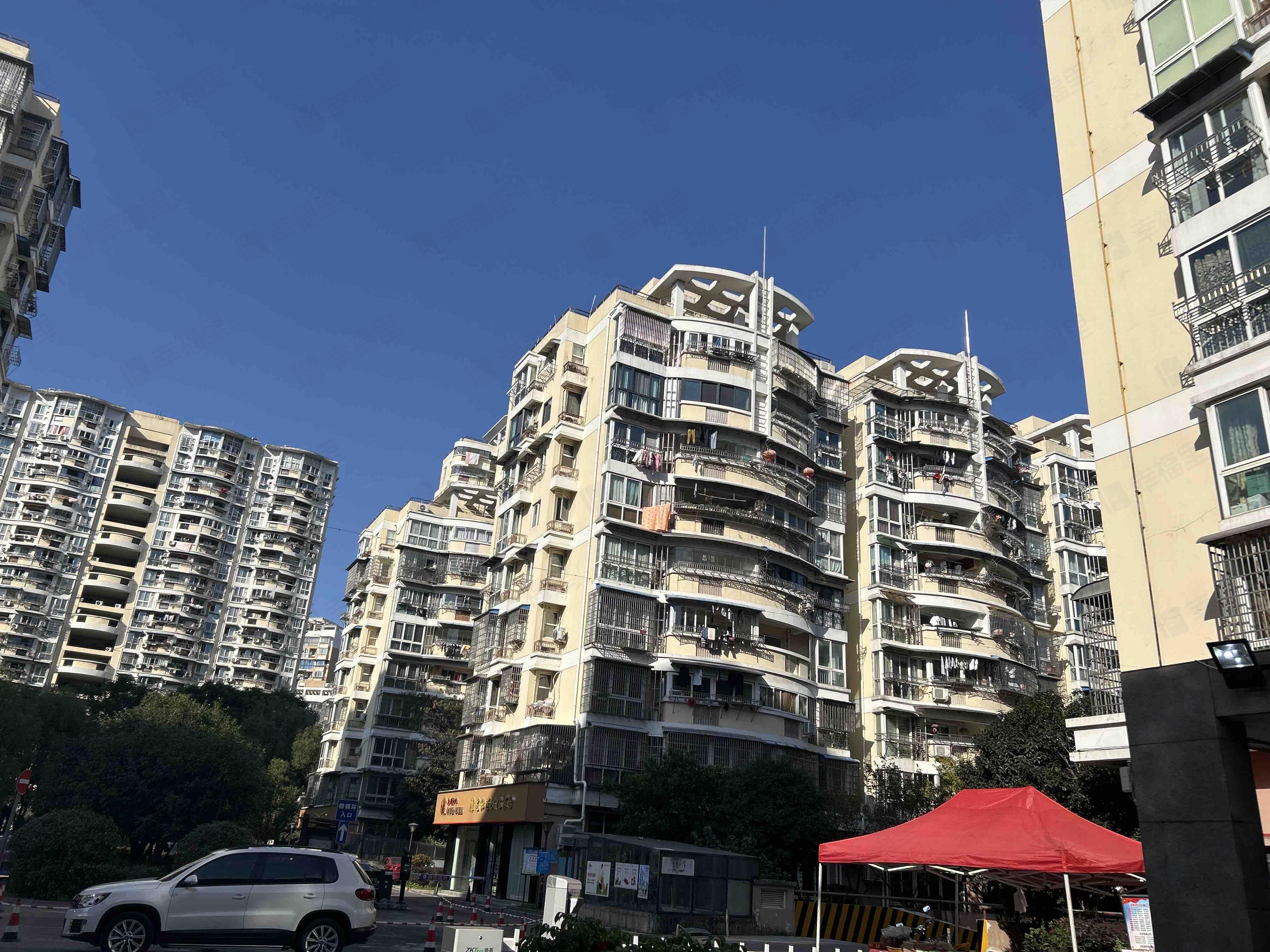 黄龙住宅区栖凤组团小区效果图