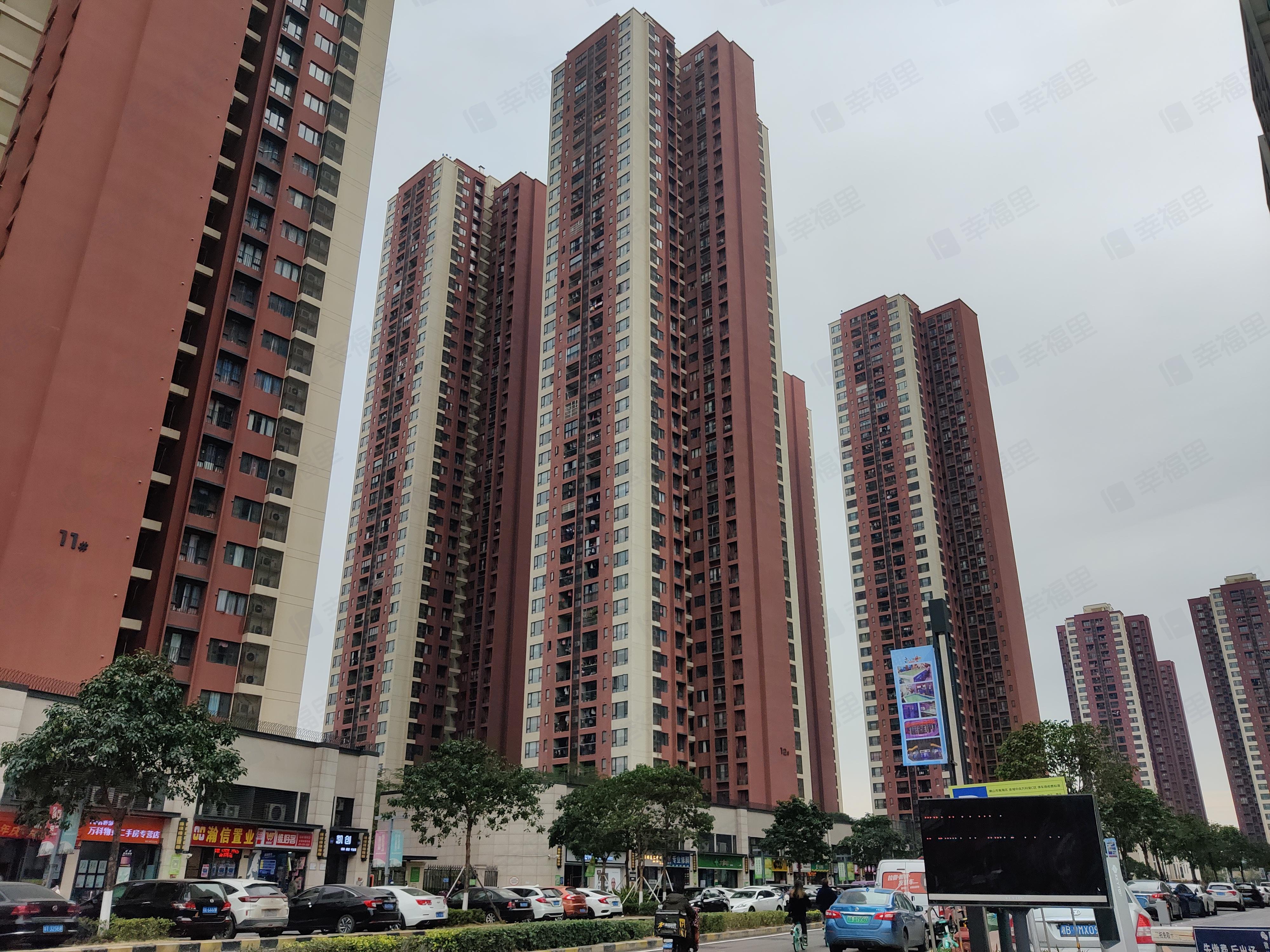 万科金域花园小区效果图