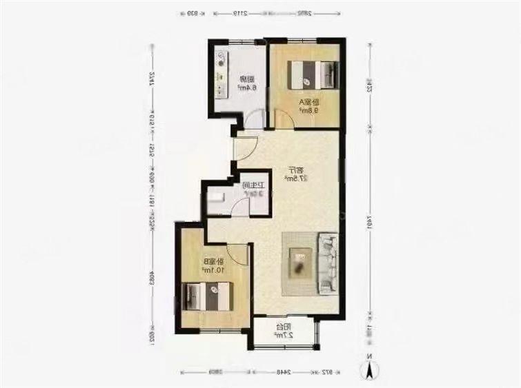 整租·南海家园四里