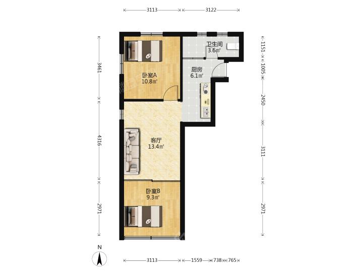 整租·建国西路358弄