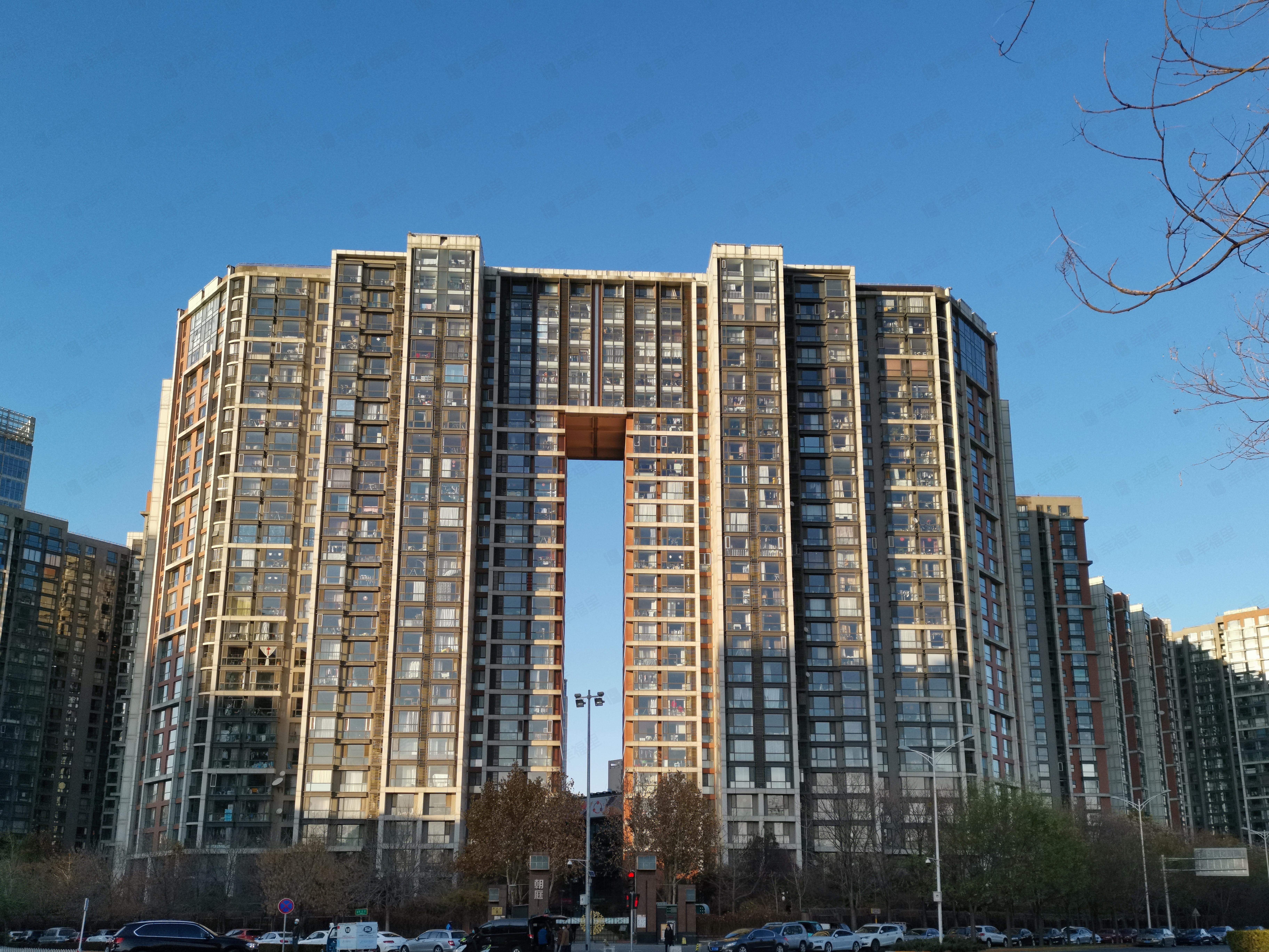 朝庭公寓小区效果图