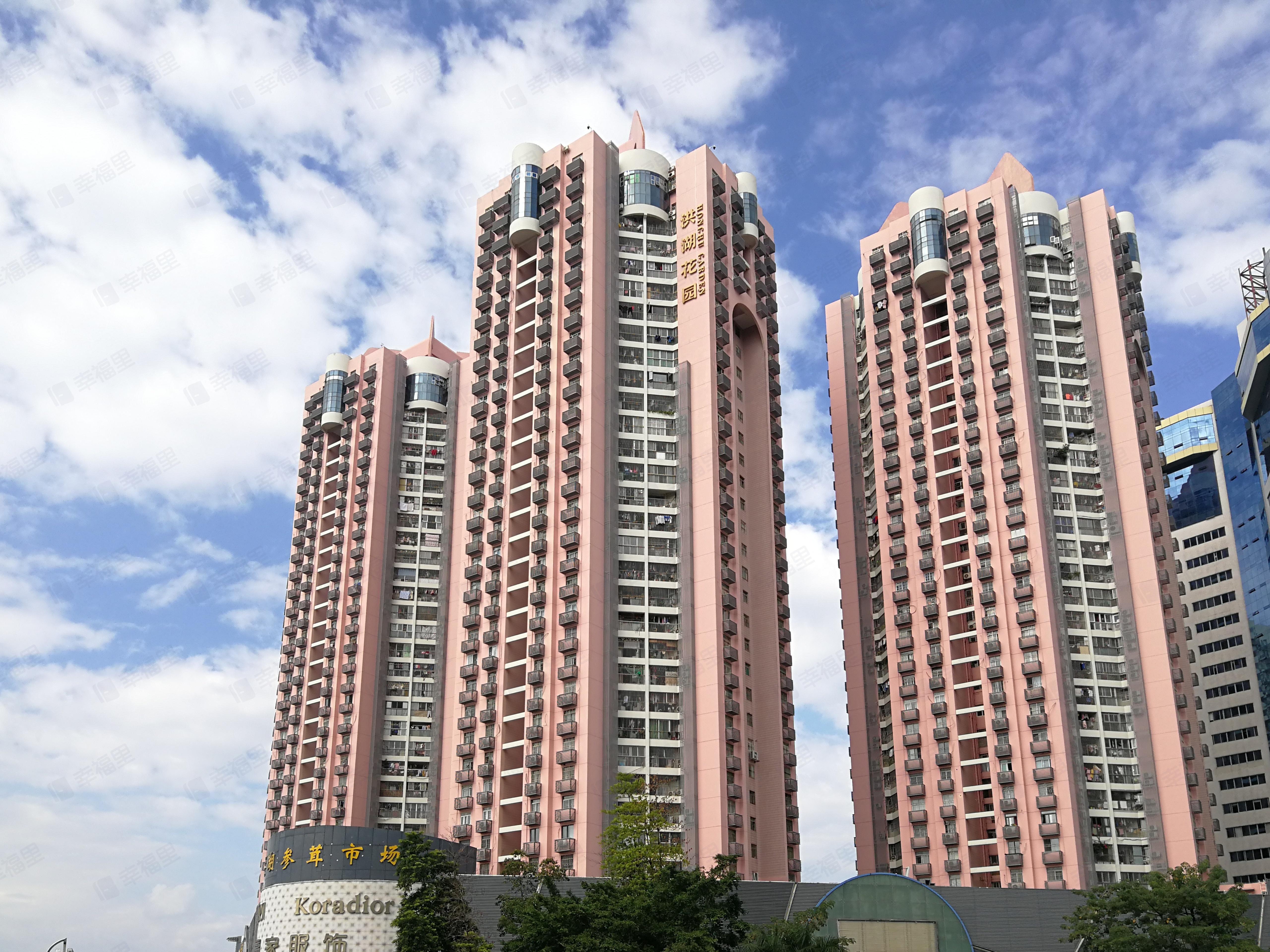 洪湖花园小区效果图