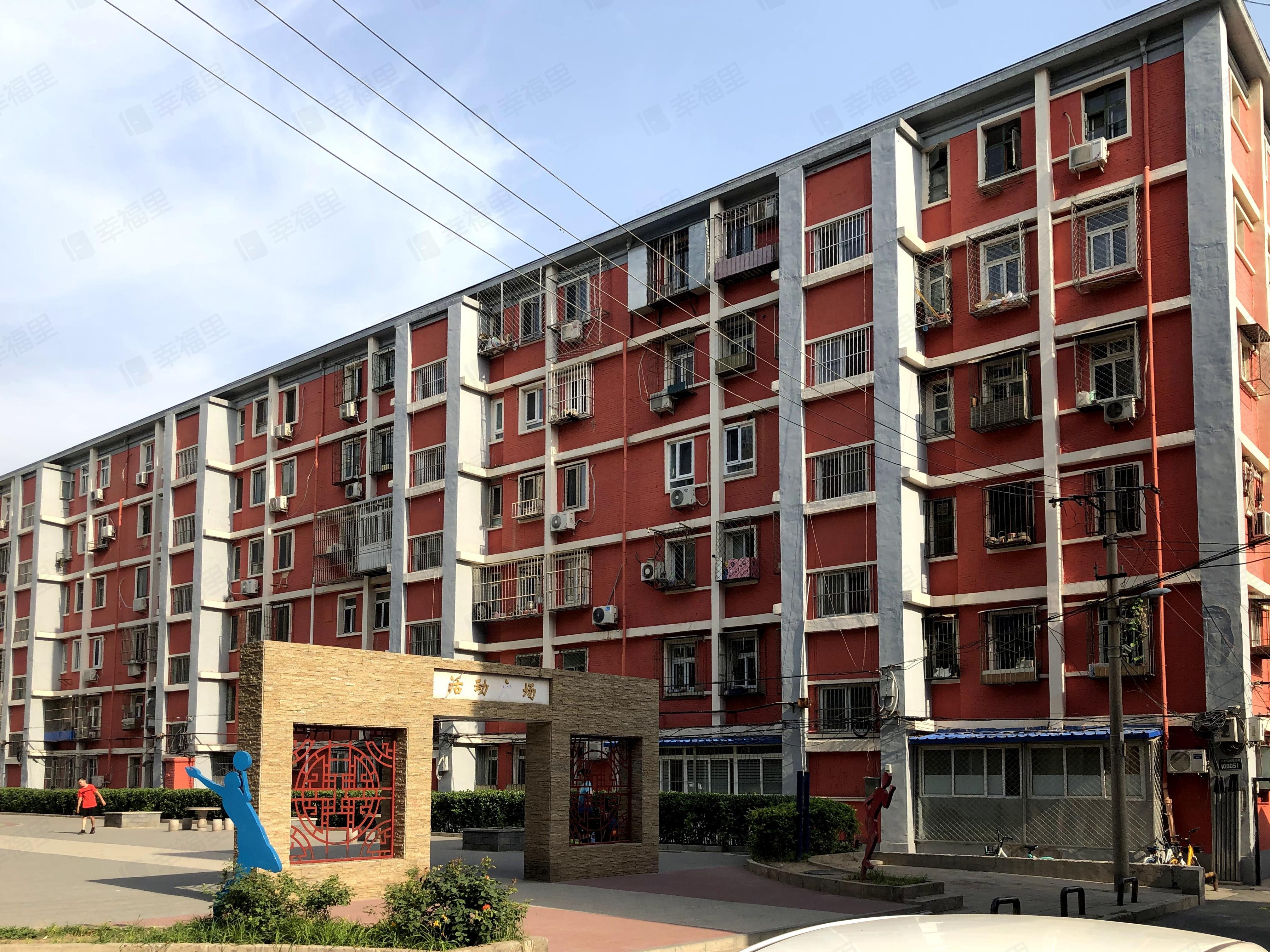 前门西大街小区效果图