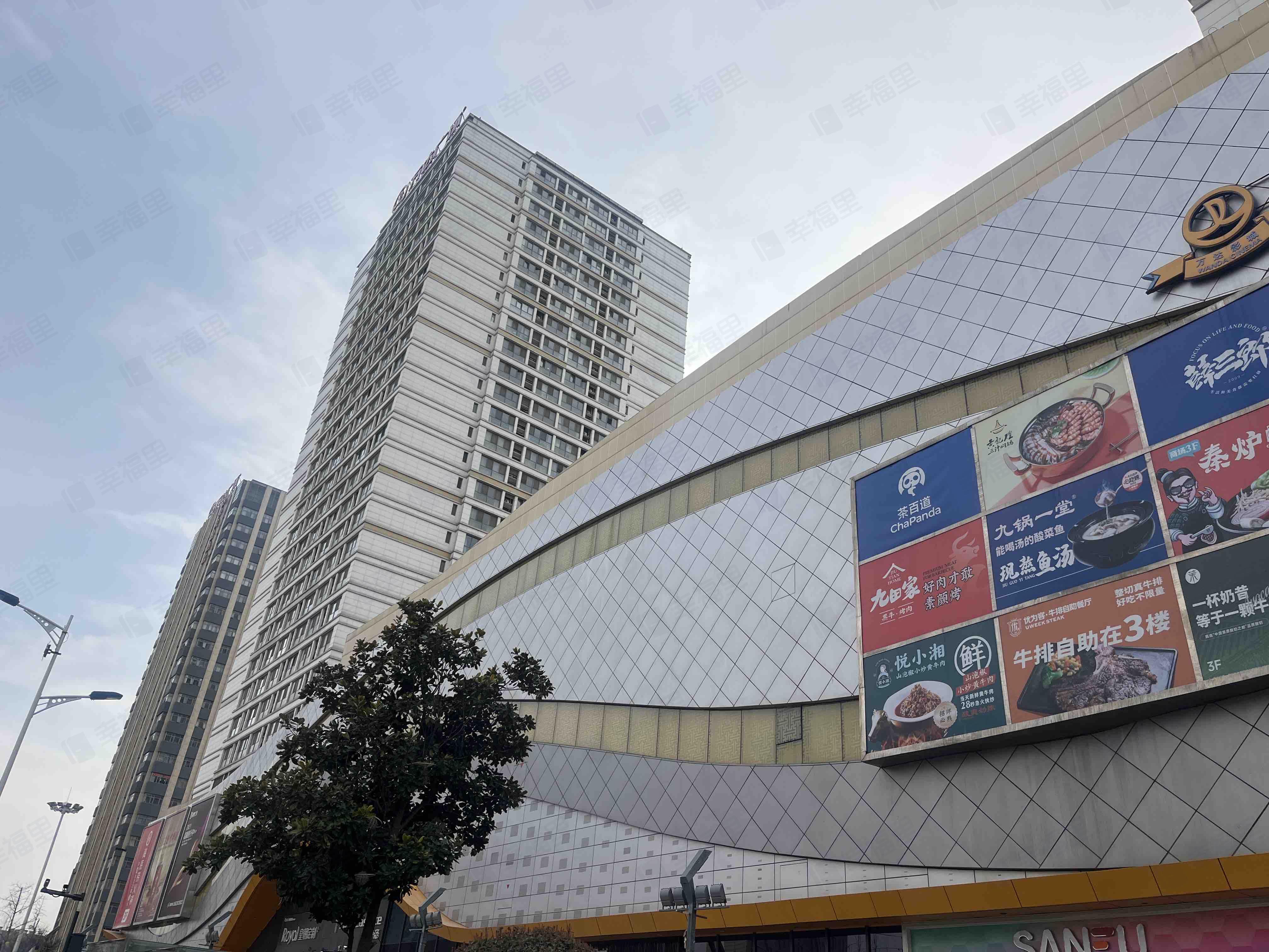 万达广场(新区东路)小区效果图