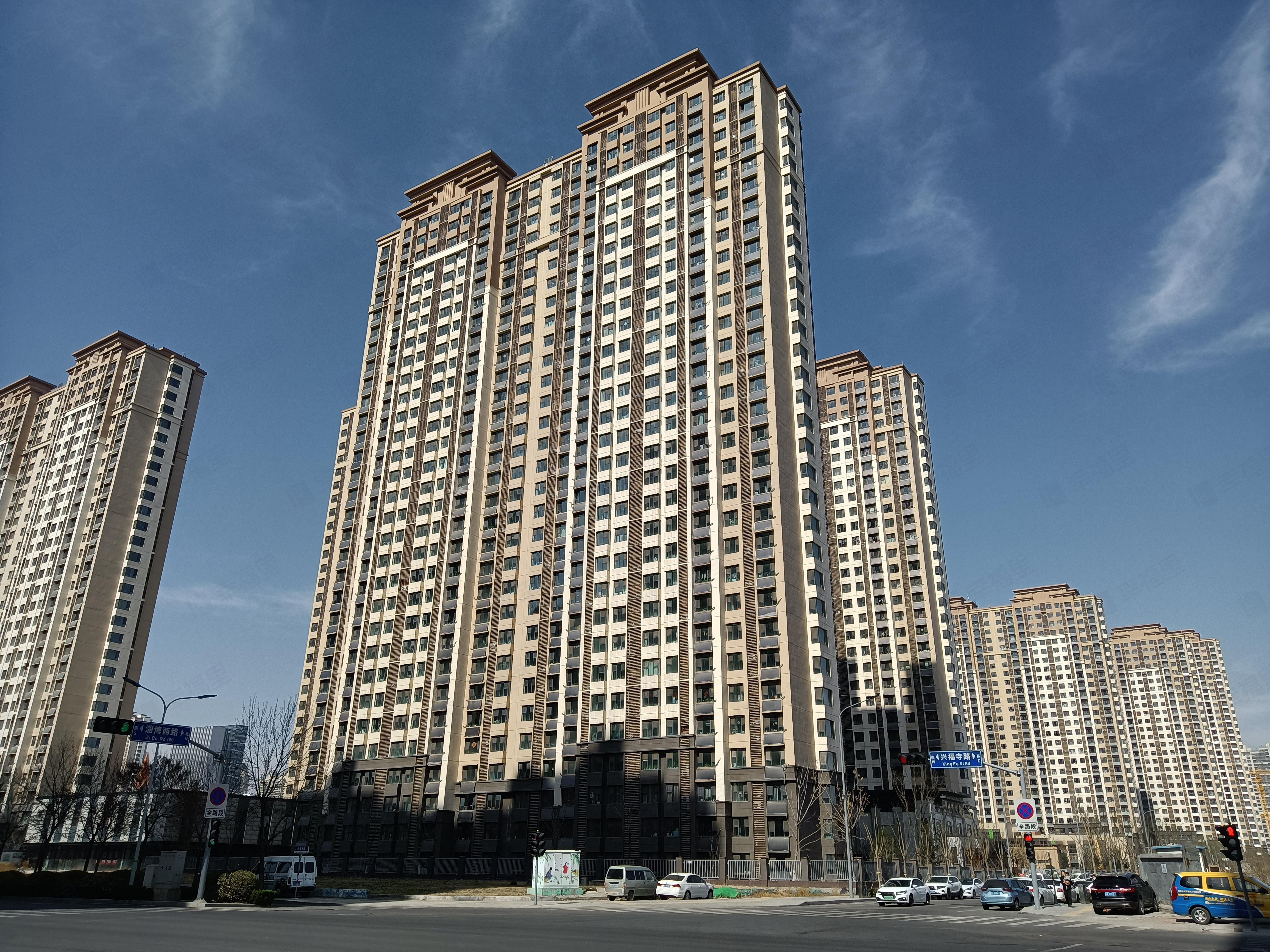 中建锦绣兰庭(二期)小区效果图