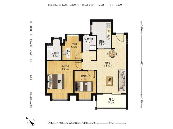 整租·万科西郊都会