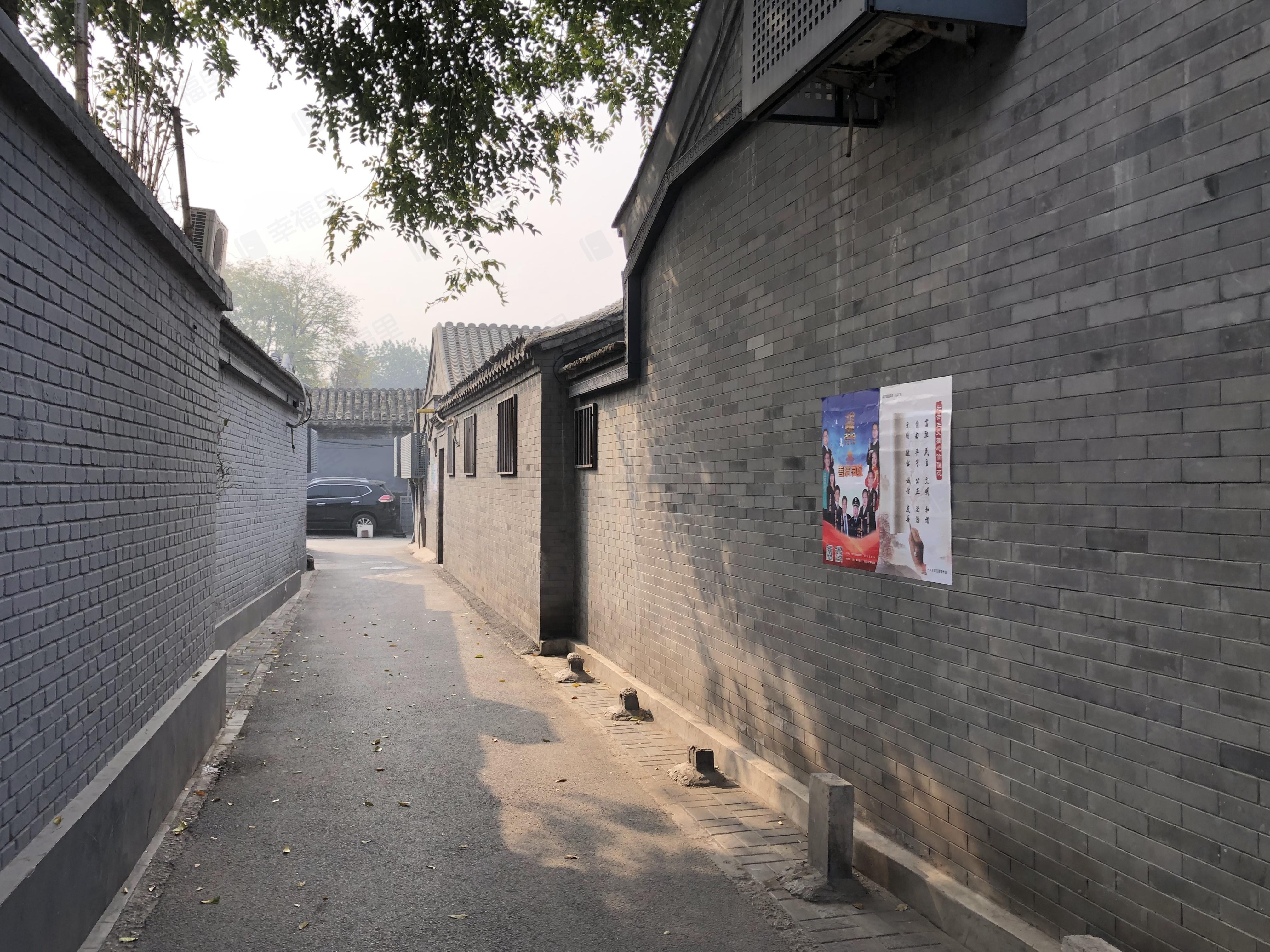 后鼓楼苑胡同小区效果图