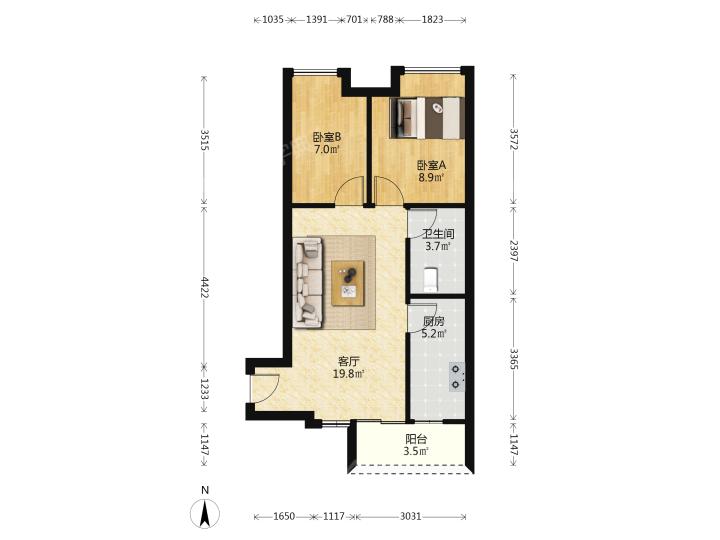 整租·祈福缤纷汇