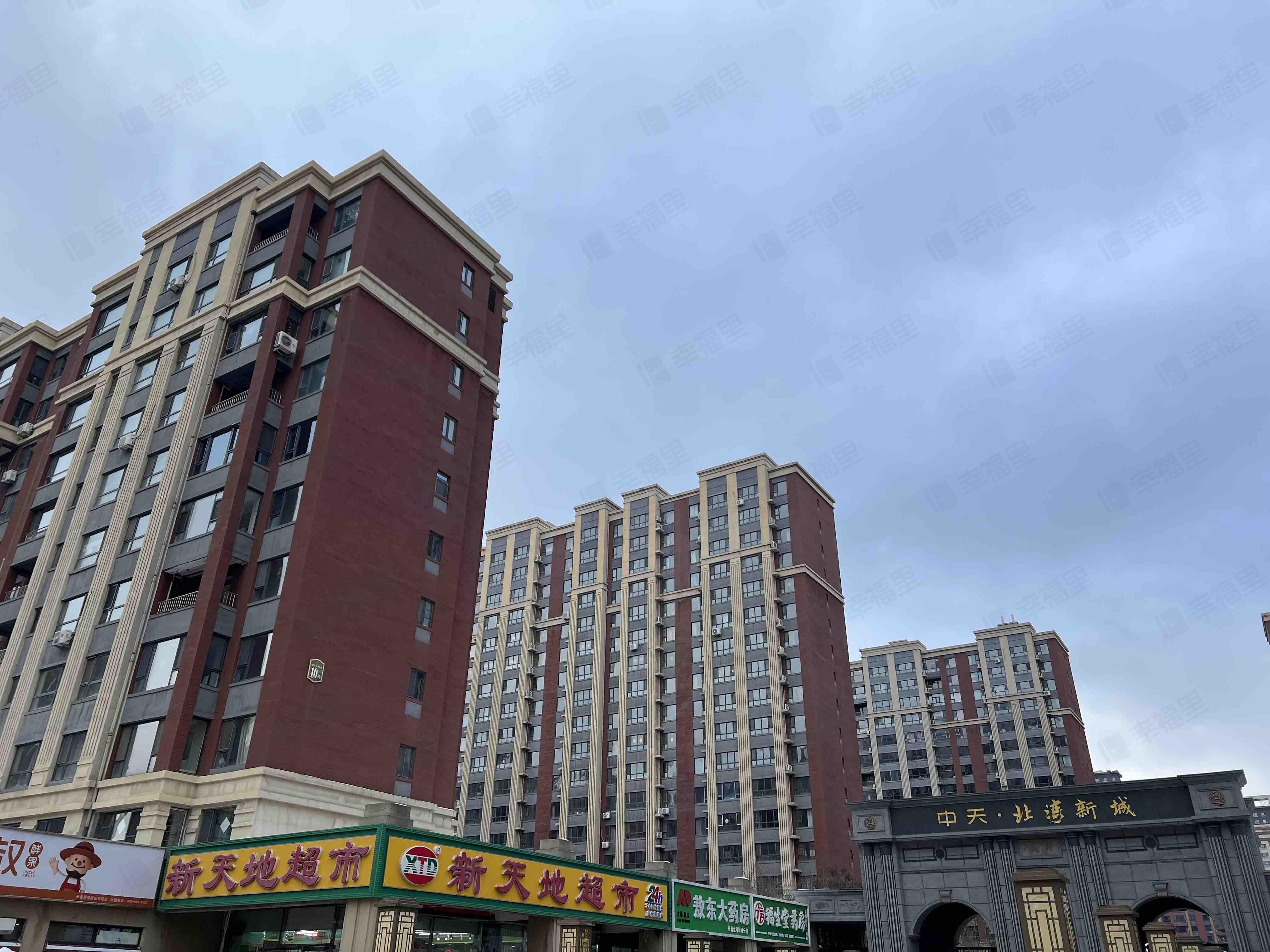 中天北湾新城(一期)小区效果图