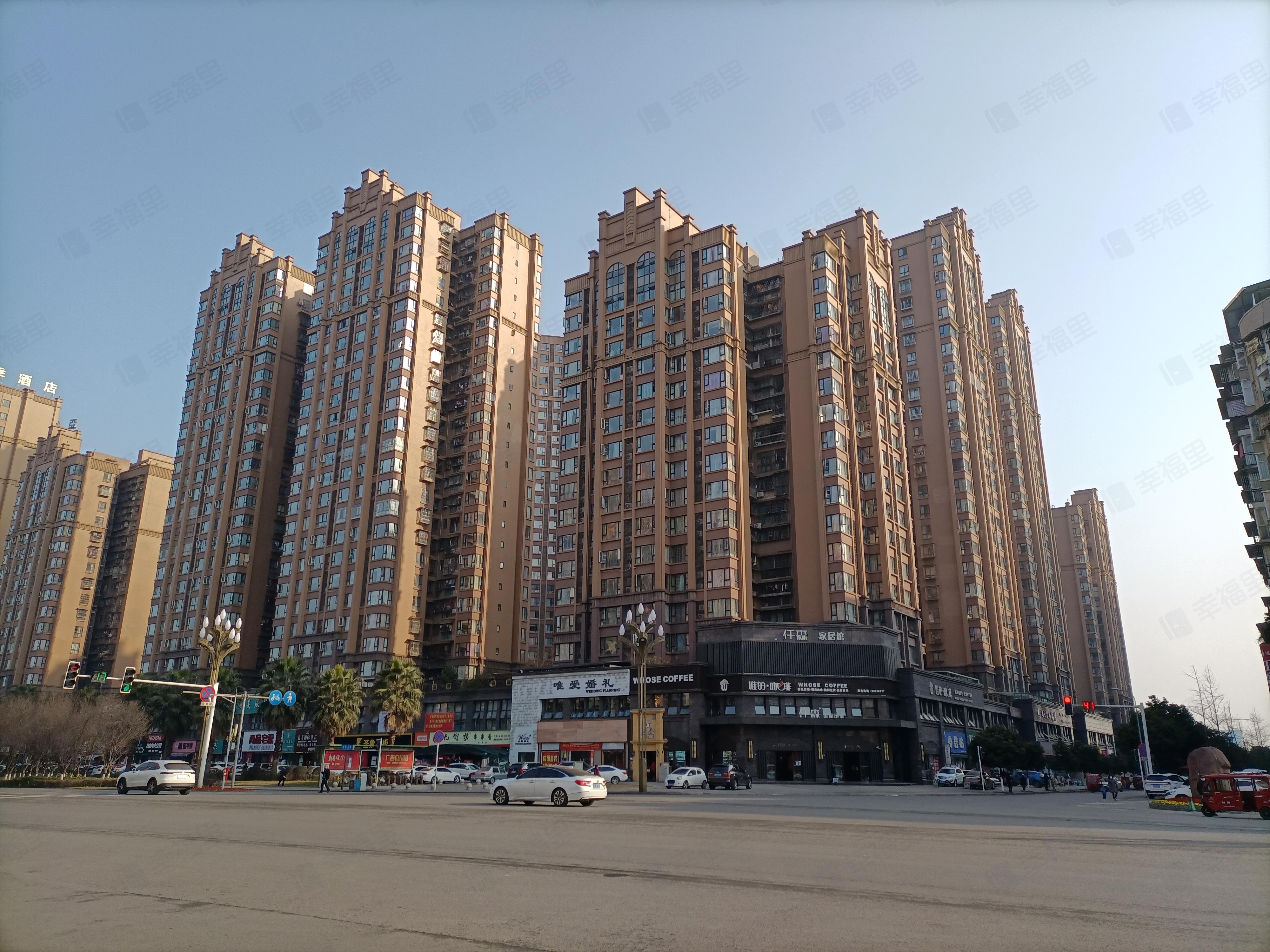 城市绿洲B区小区效果图