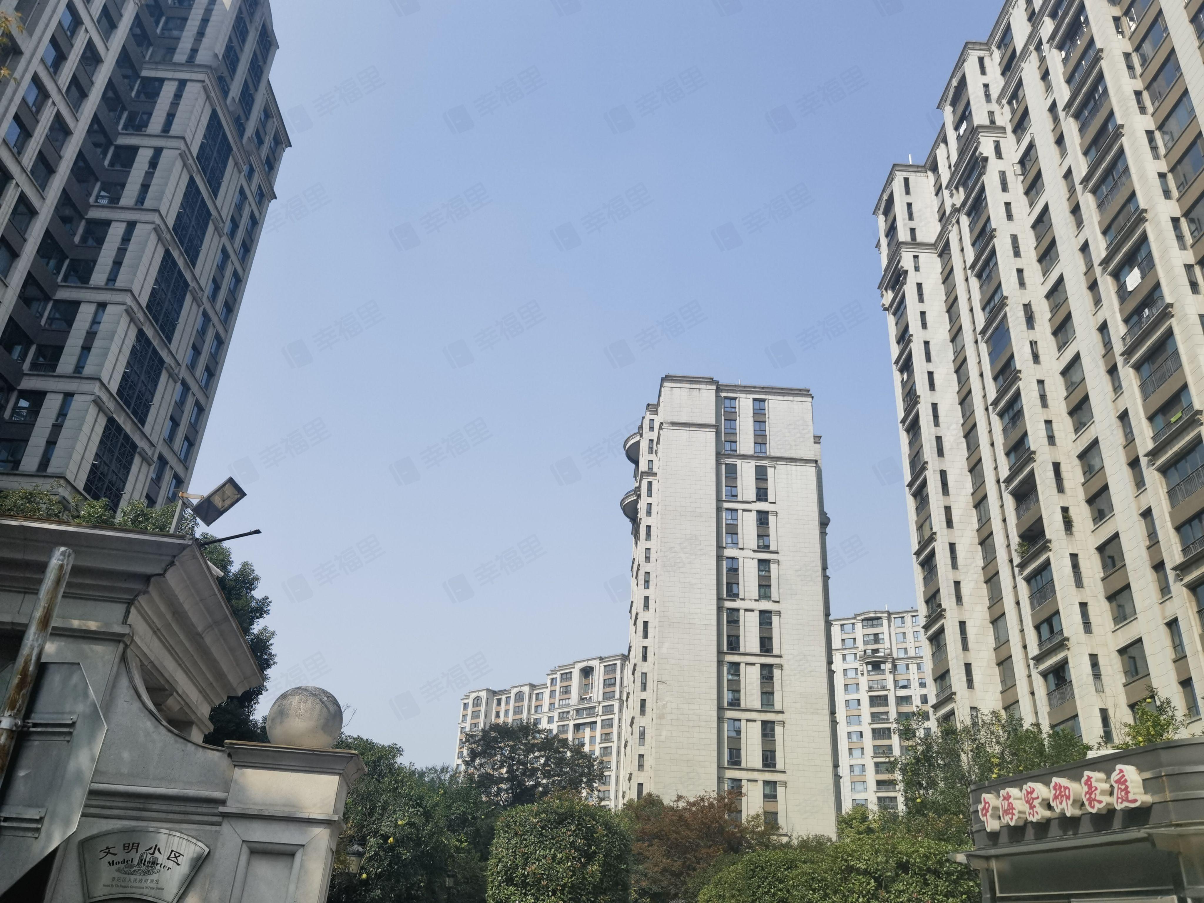 中海紫御豪庭(一二期)小区效果图