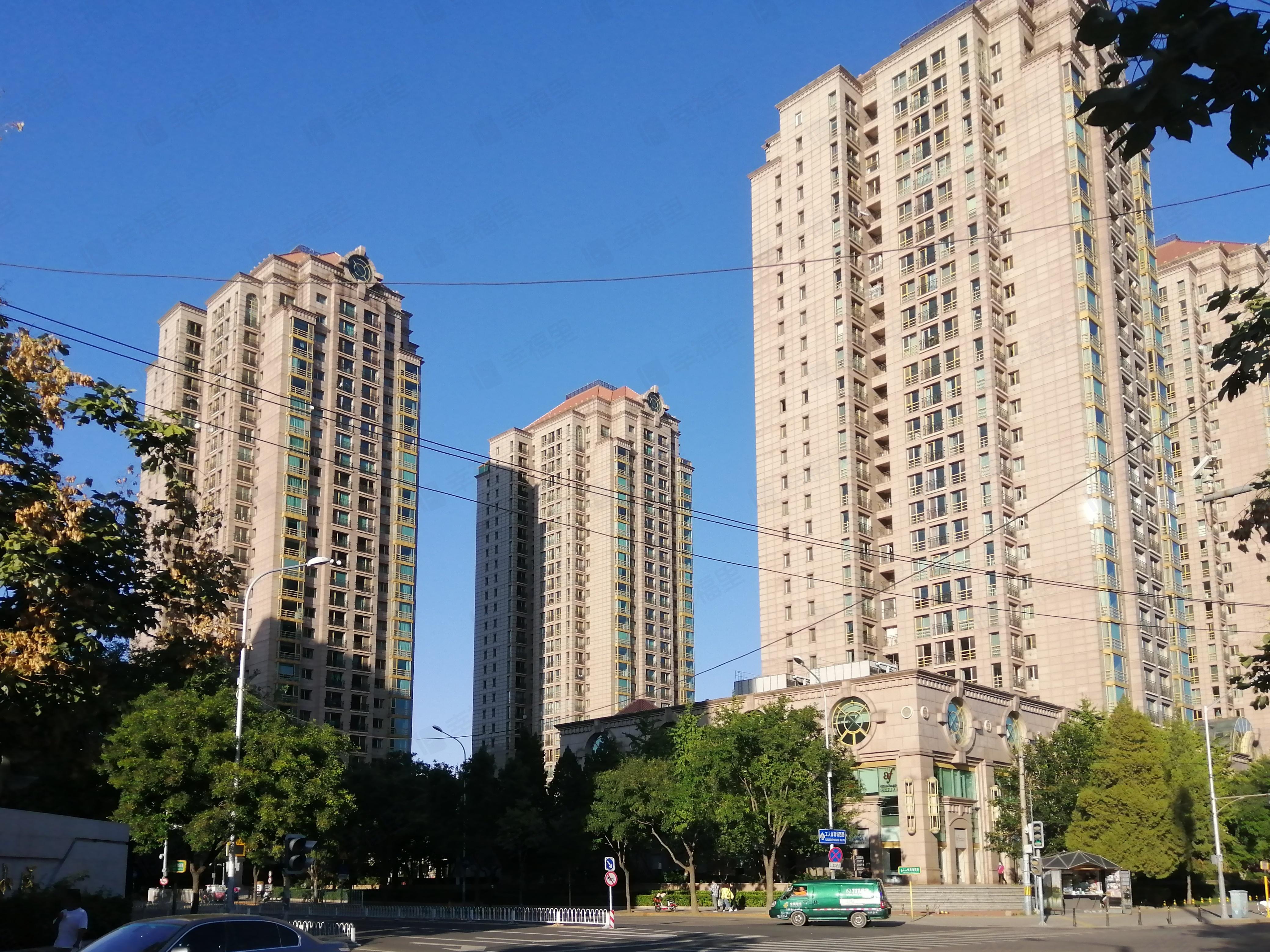 光彩国际公寓小区效果图