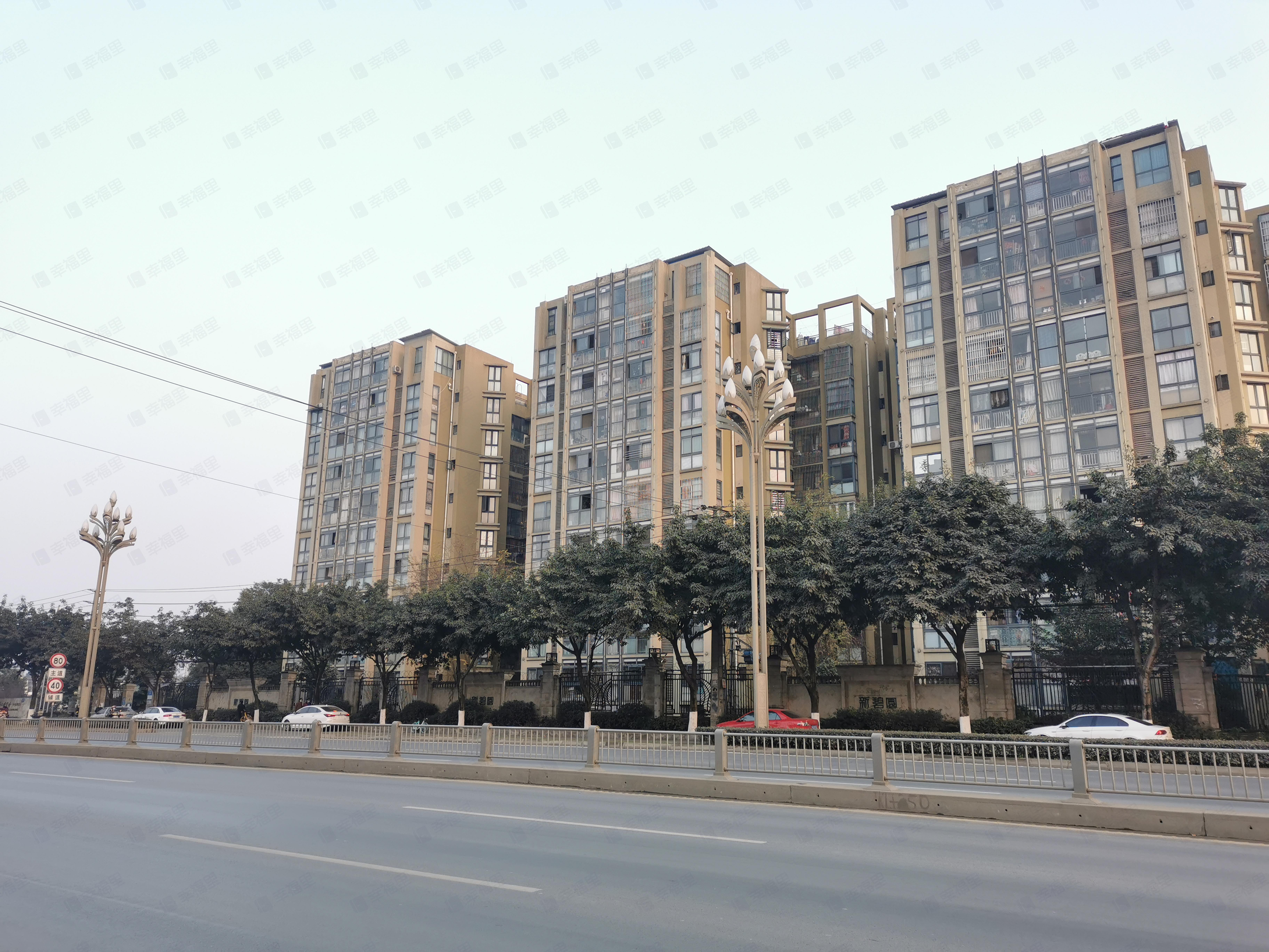 新碧园小区效果图