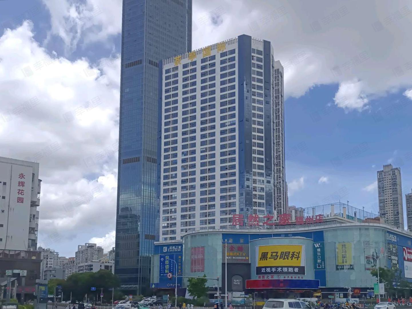 茶亭国际公寓小区效果图
