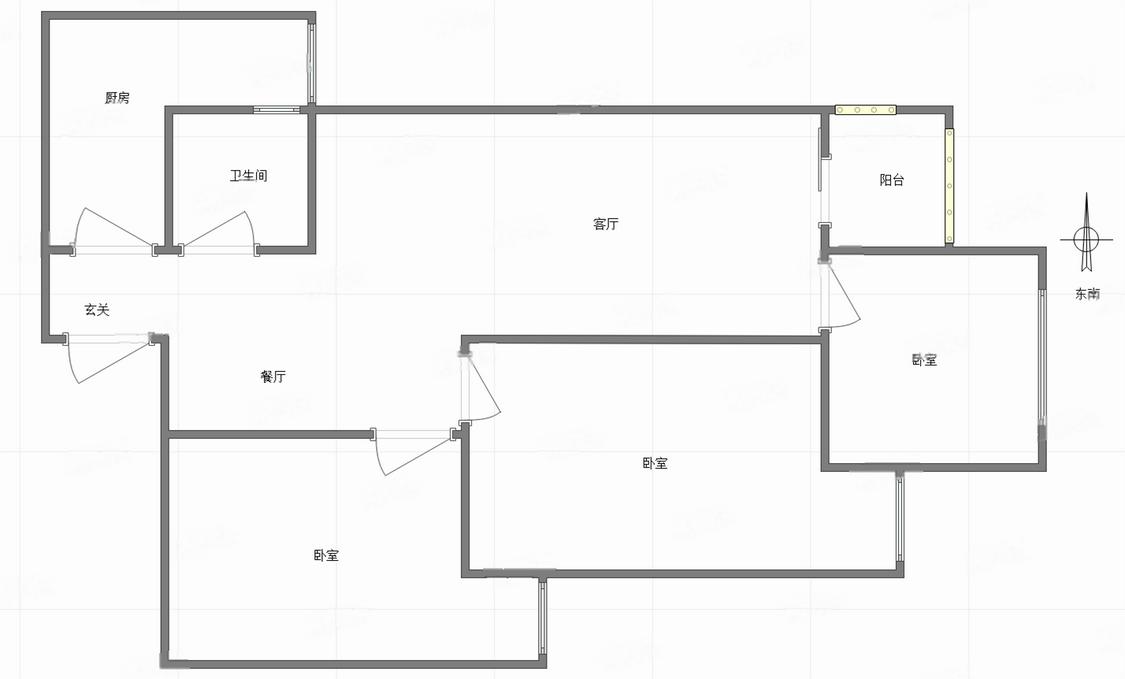 整租·融创凡尔赛(领馆四期)