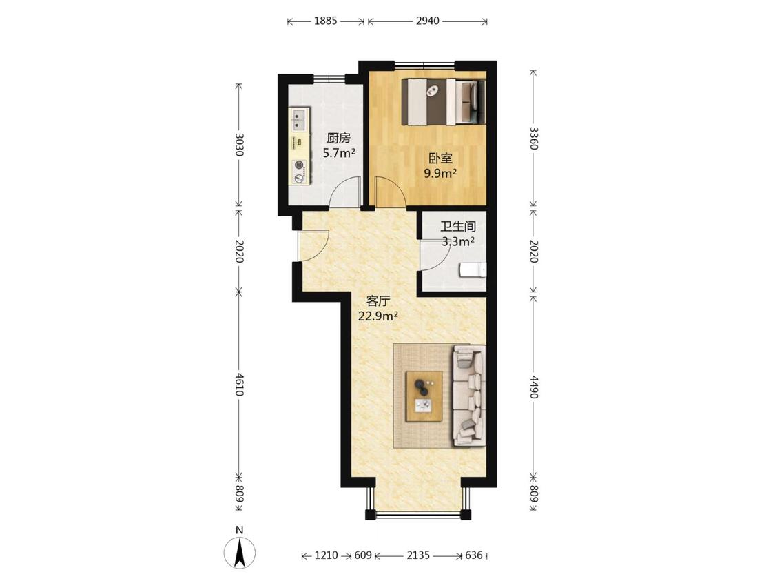 整租·静安晶华园