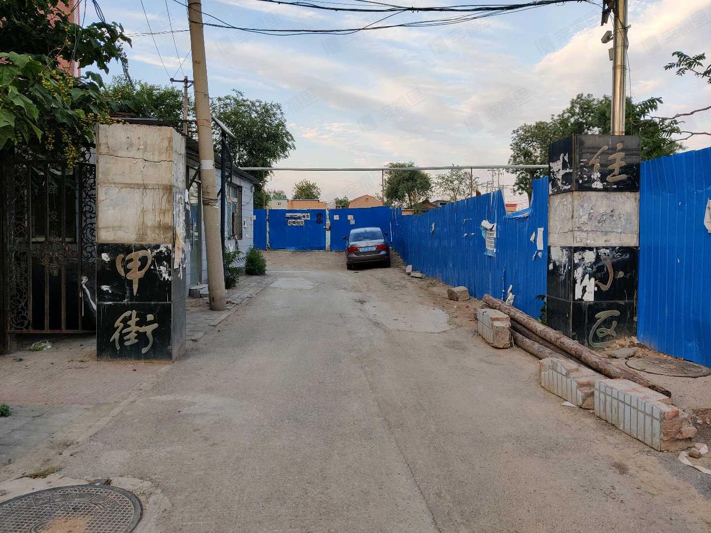 造甲街住宅小区小区效果图