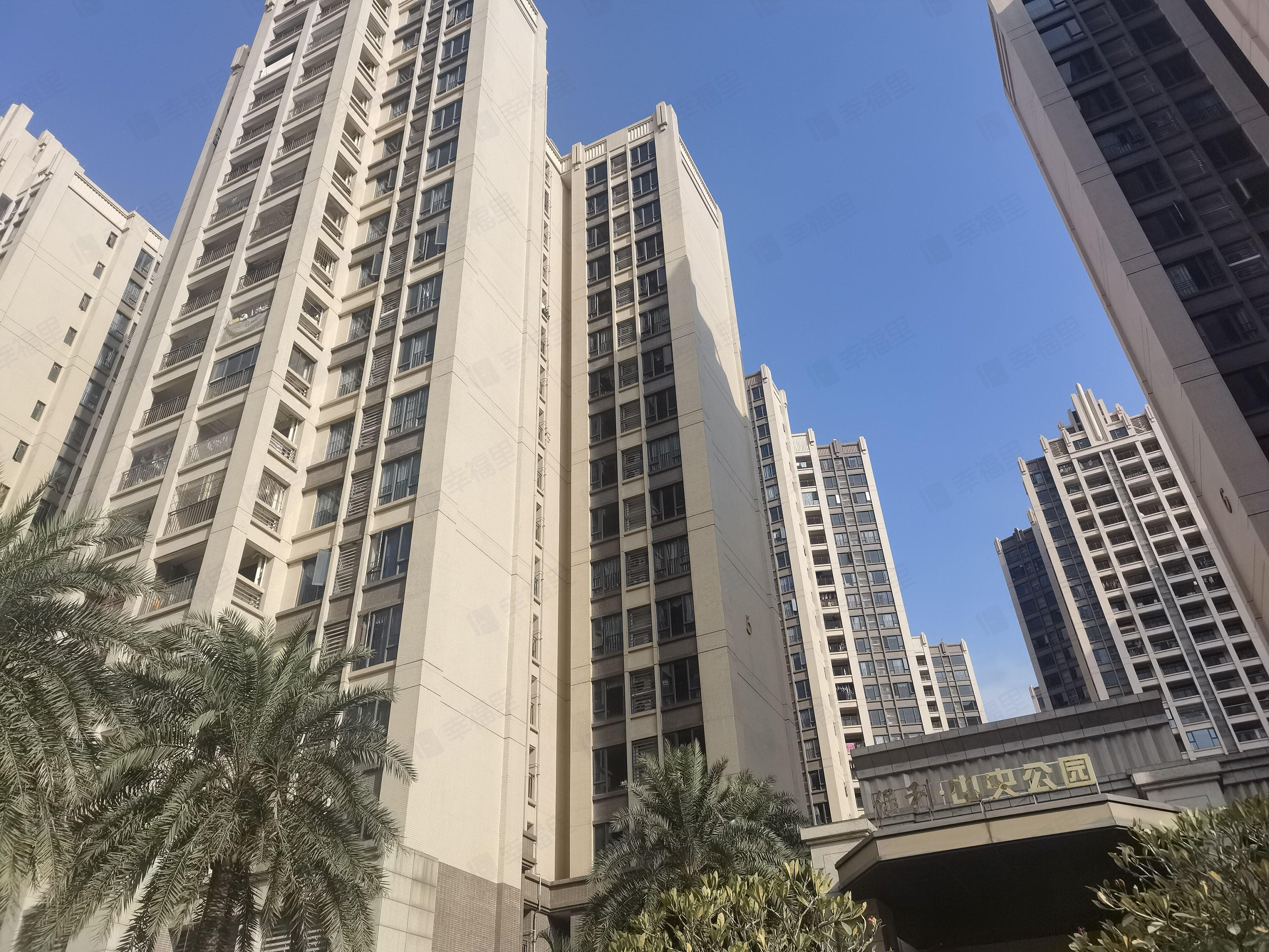 保利国际广场中央公园小区效果图