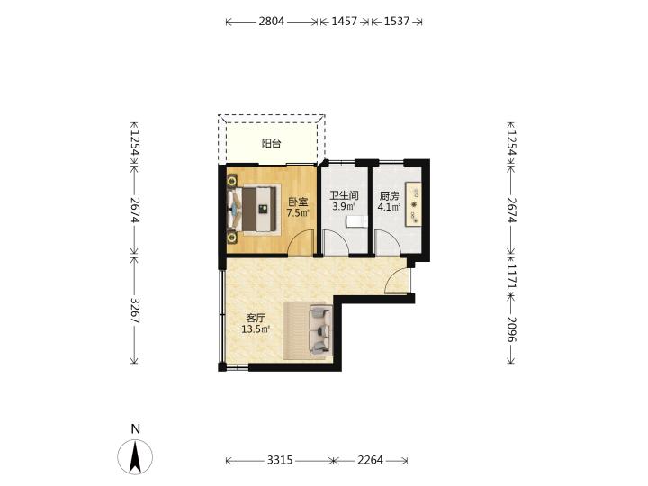 整租·前滩东方惠礼