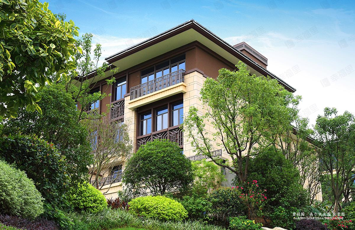 高尔夫庄园小区效果图