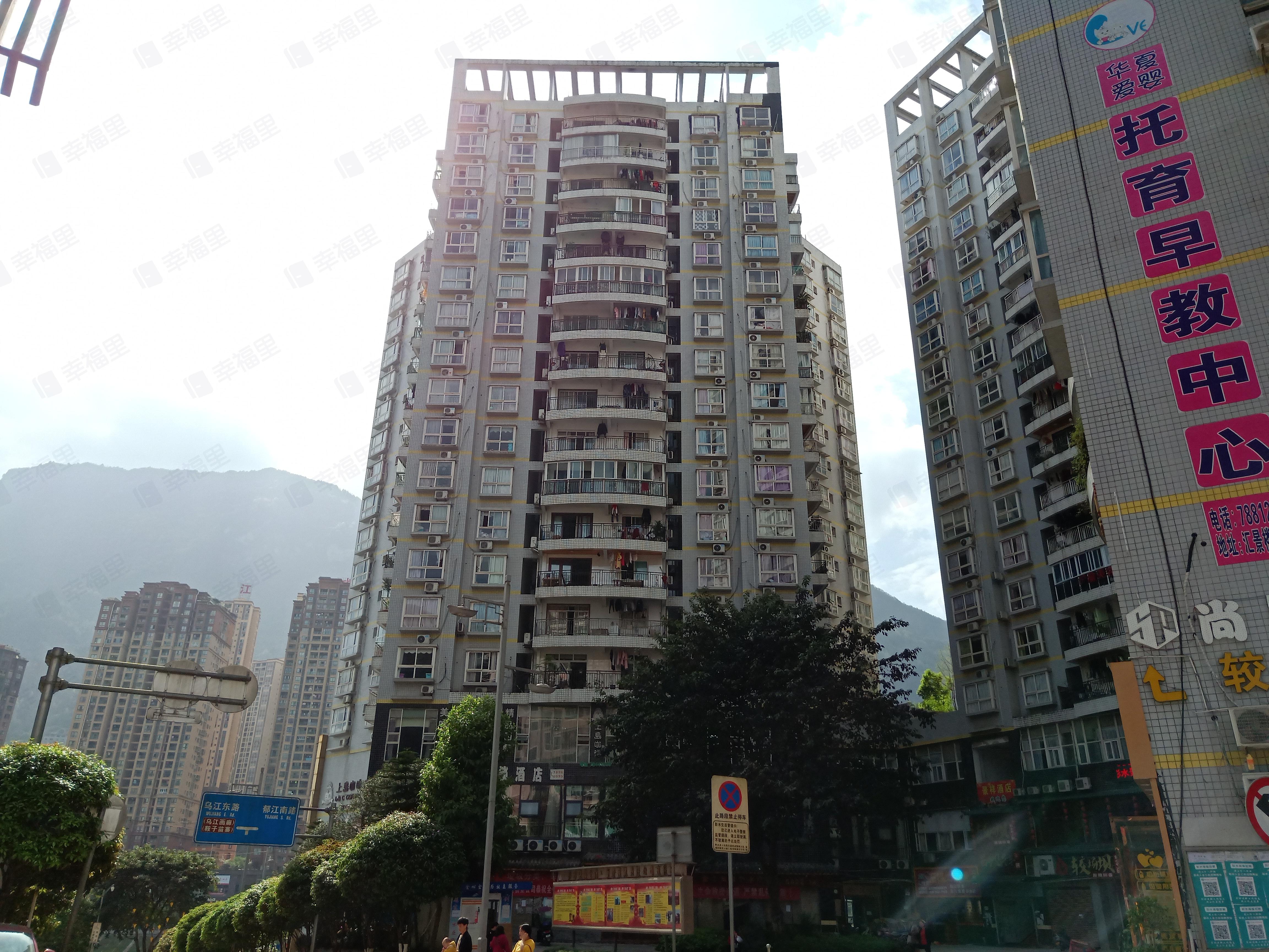 汇景楼小区效果图