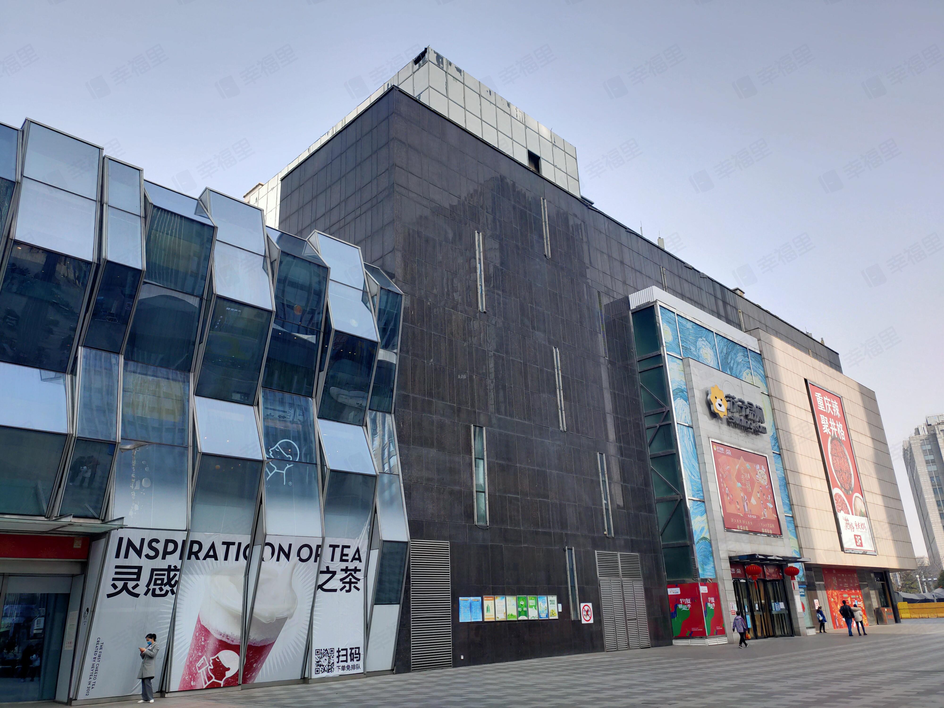 河西万达广场万达中心小区效果图