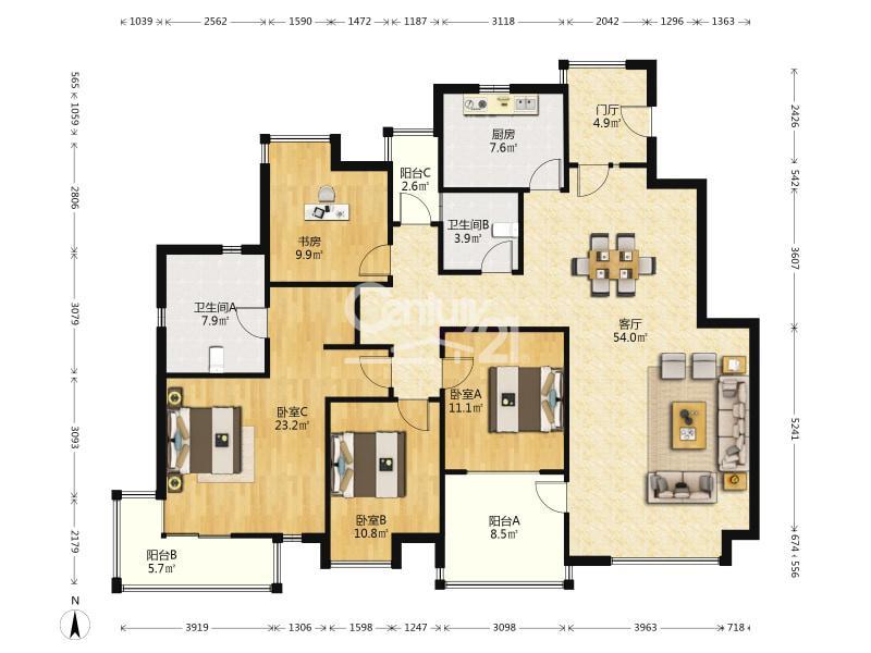 整租·金地格林世界(森林公馆西区)