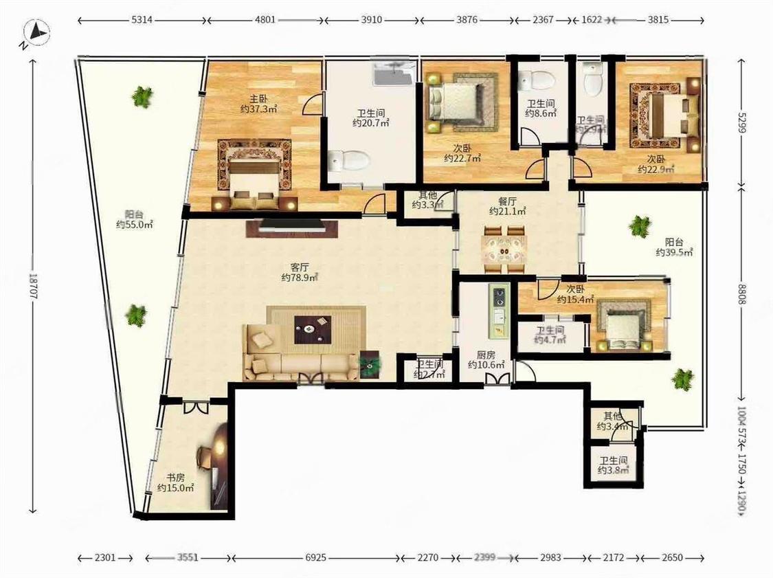 整租·深圳湾一号