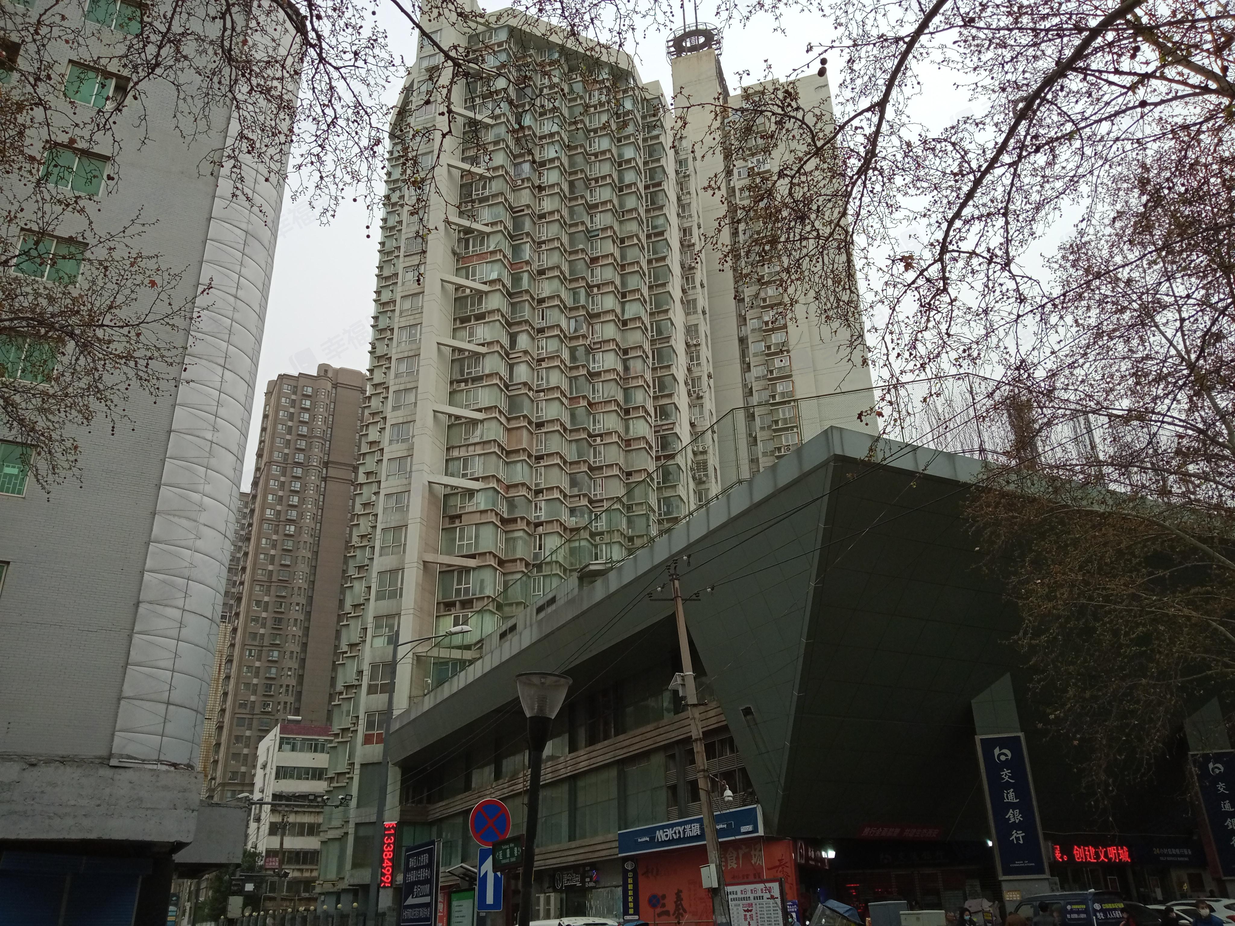 自在广场小区效果图