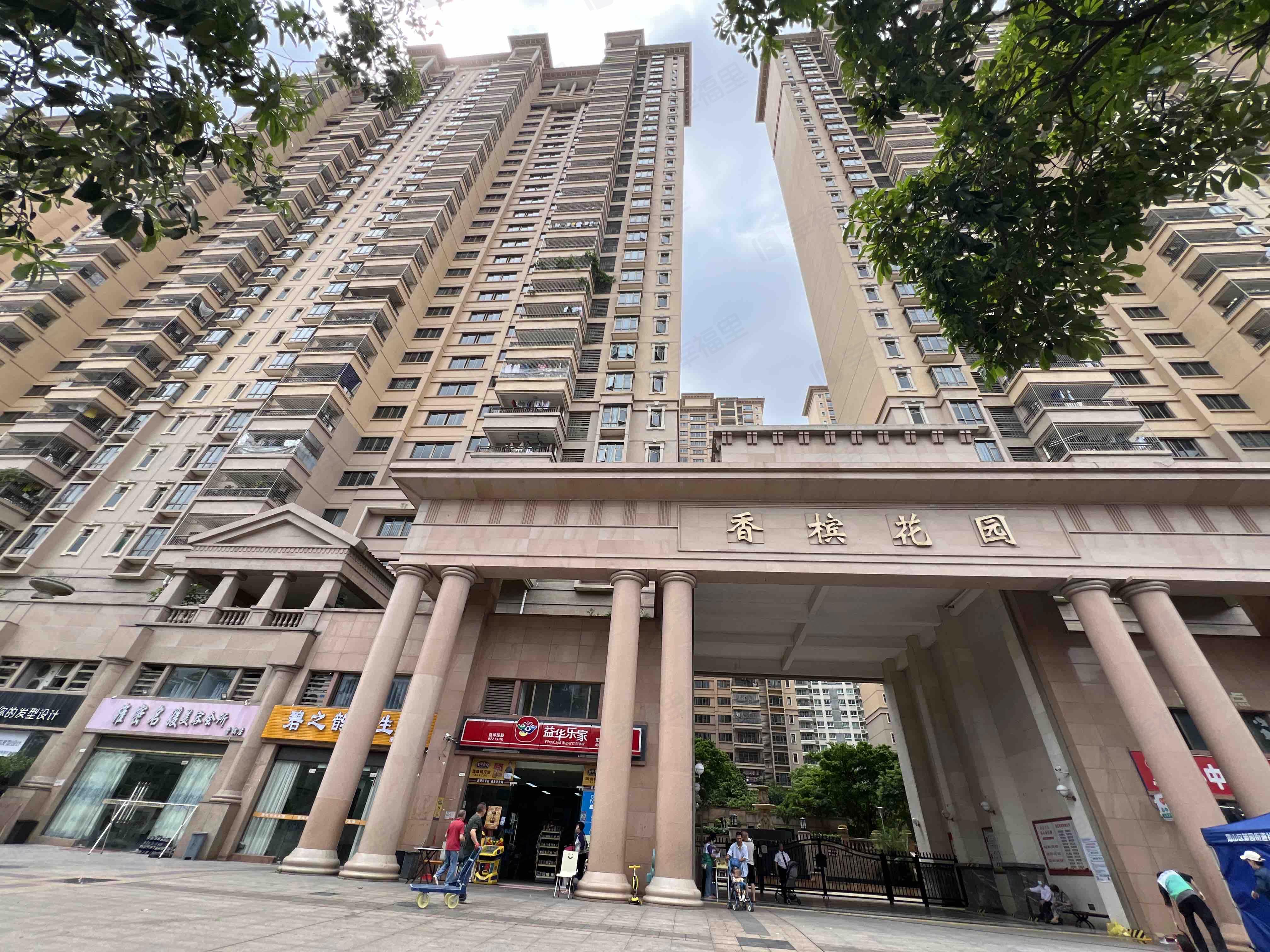 香槟花园小区效果图