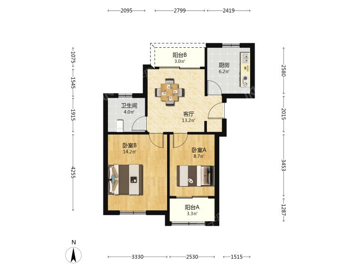 整租·大洪佳苑