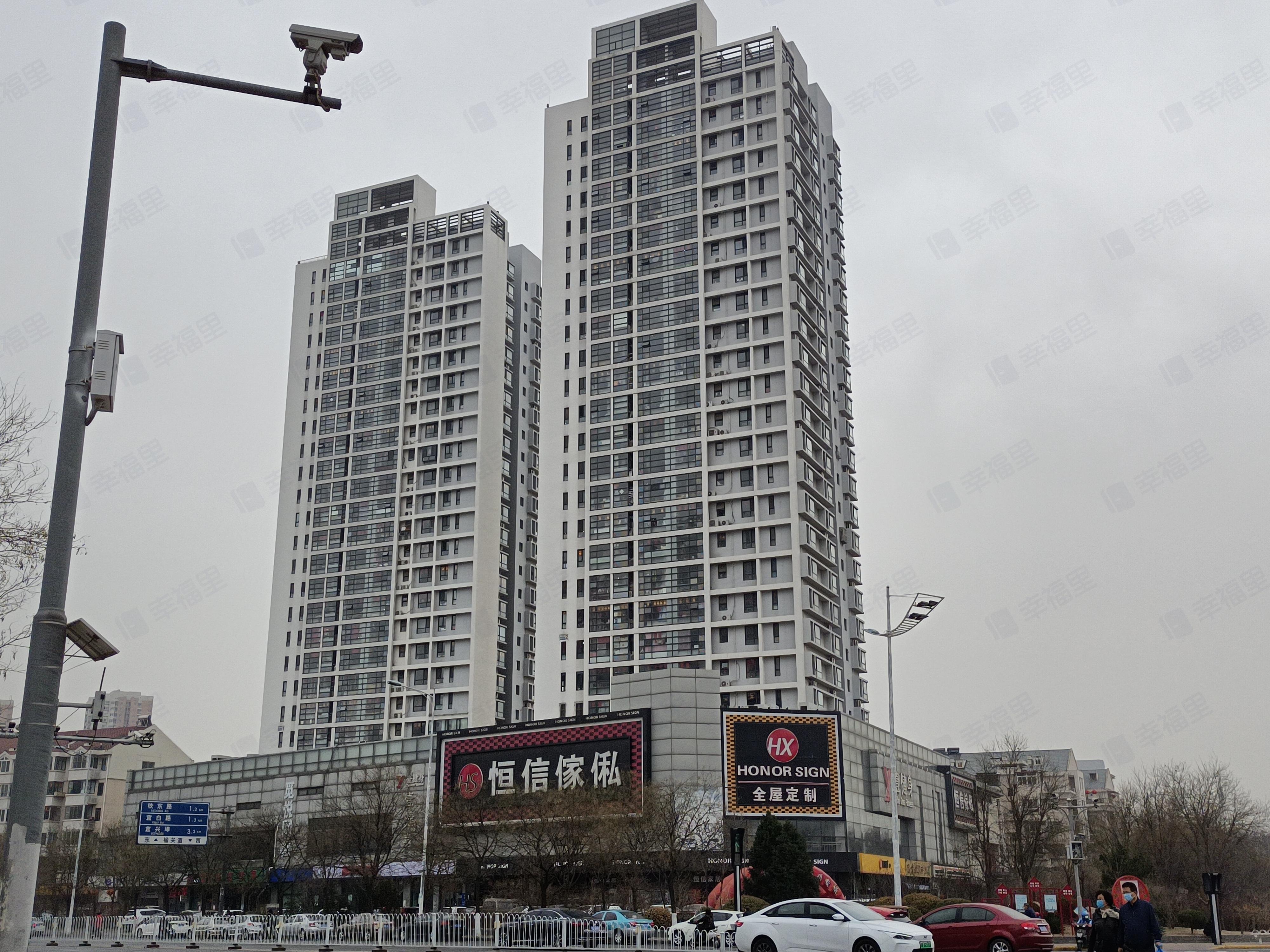 荣泽大厦小区效果图