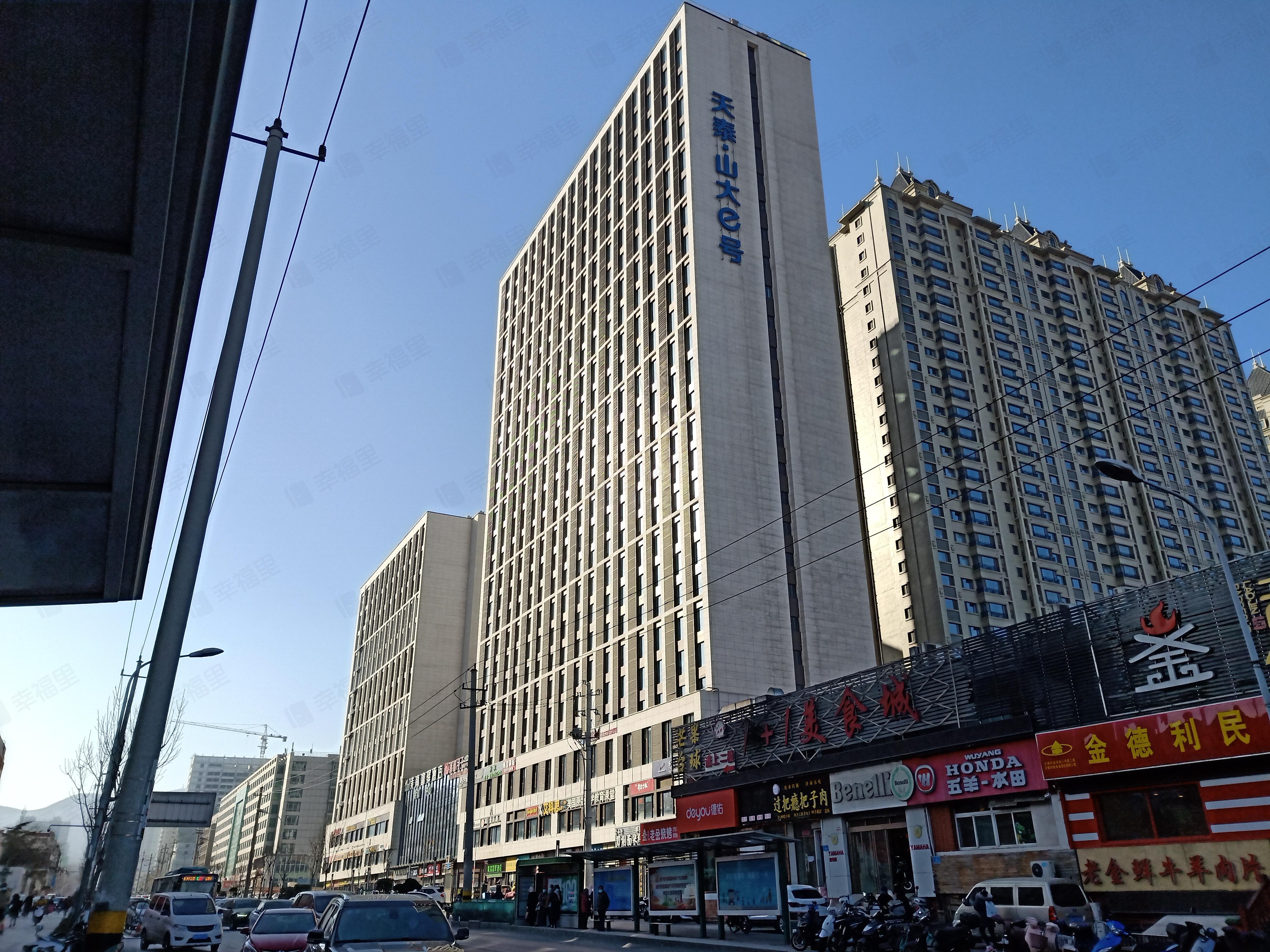天泰山大e号小区效果图