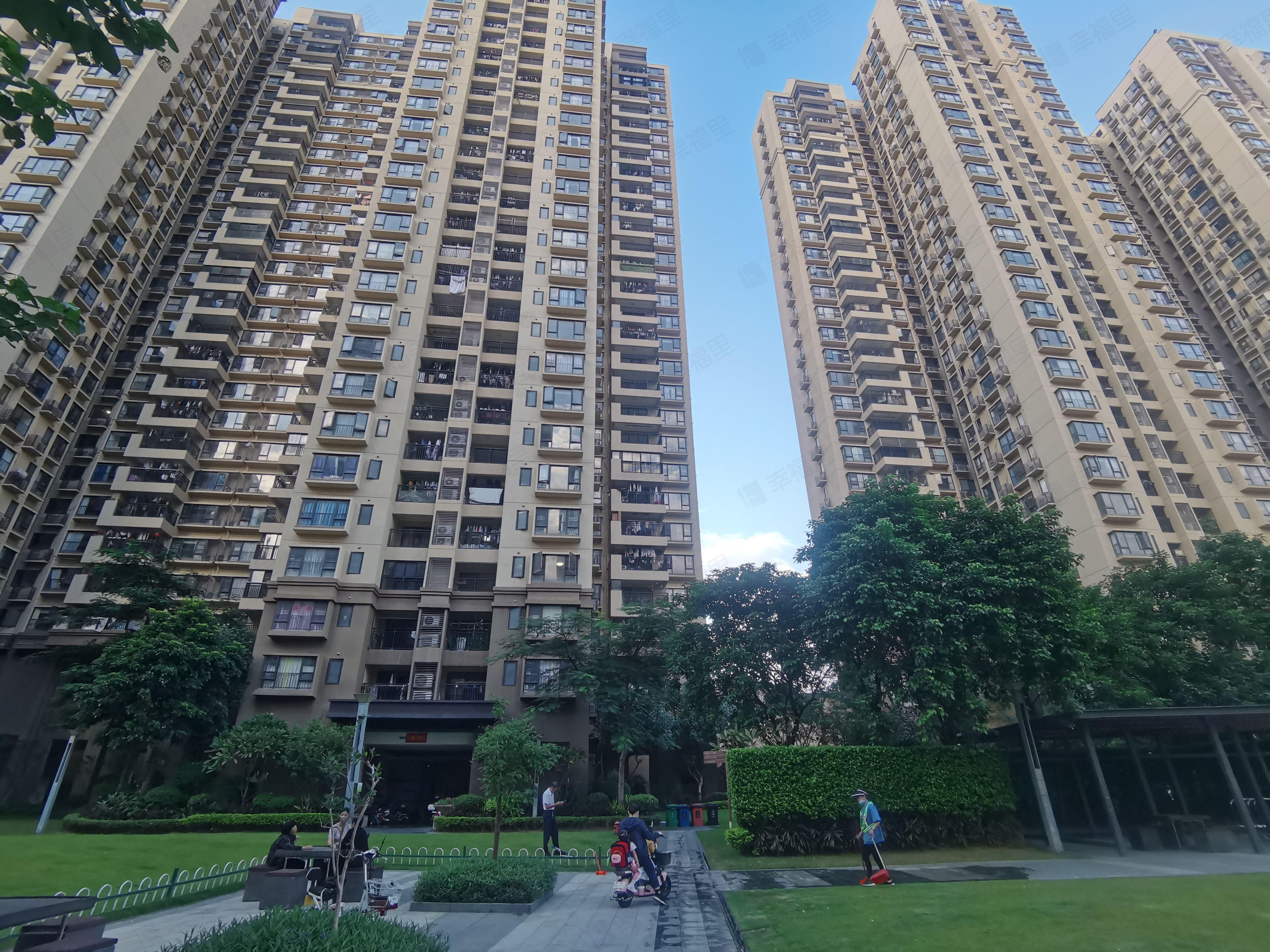 万科中央公园(一期)小区效果图