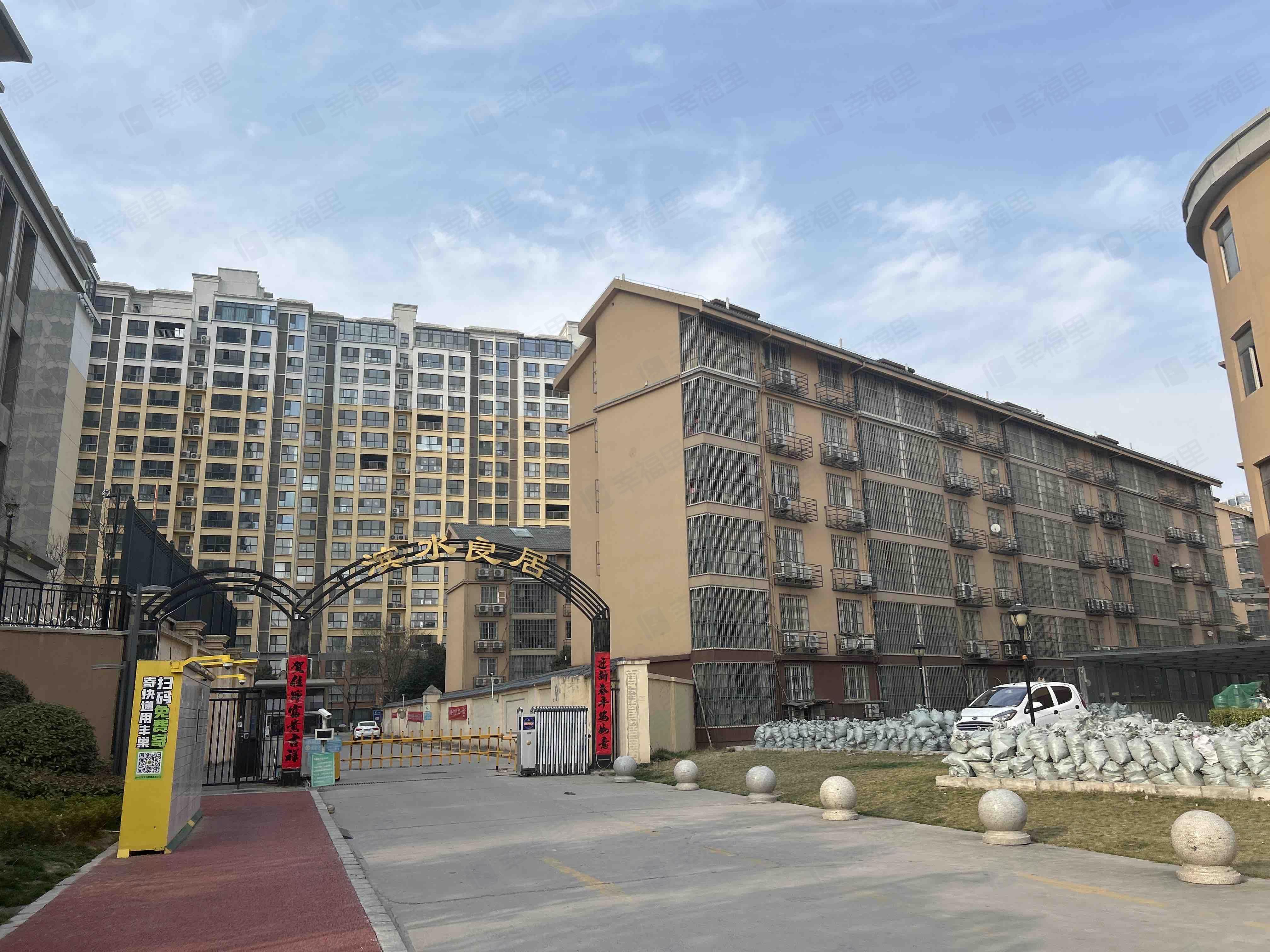 滨水良居小区效果图