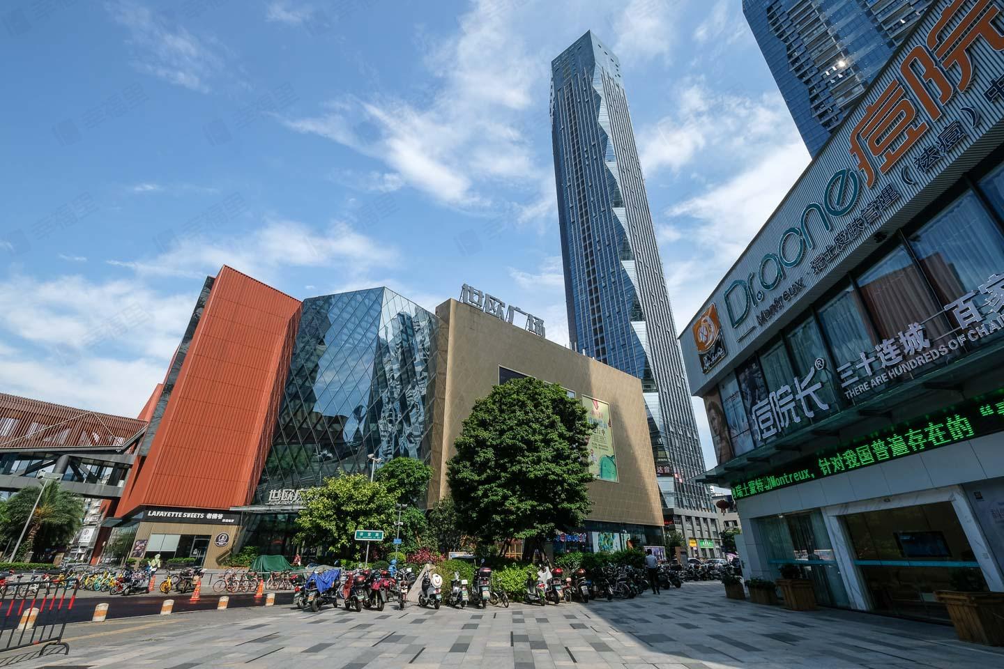 世欧王庄世欧广场小区效果图