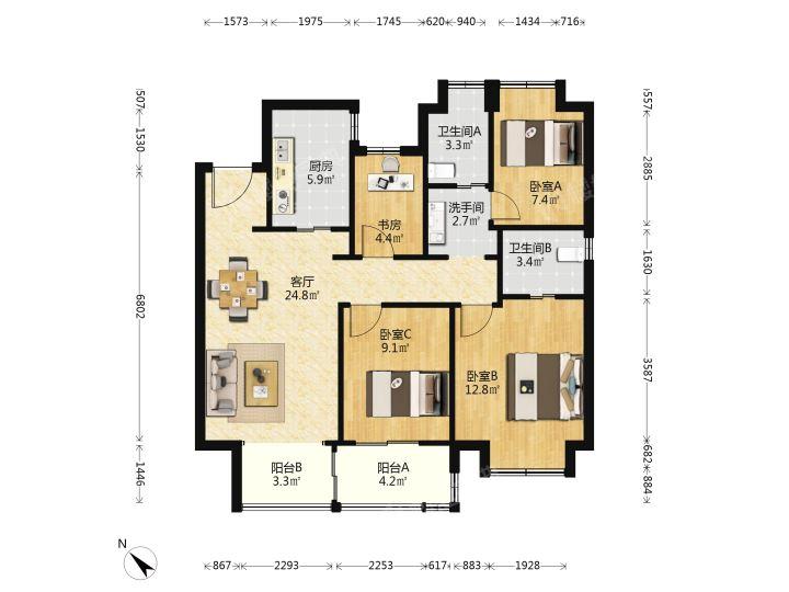 整租·万科西郊都会