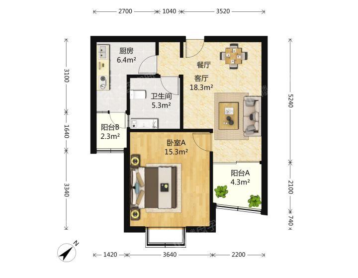 整租·金日世家