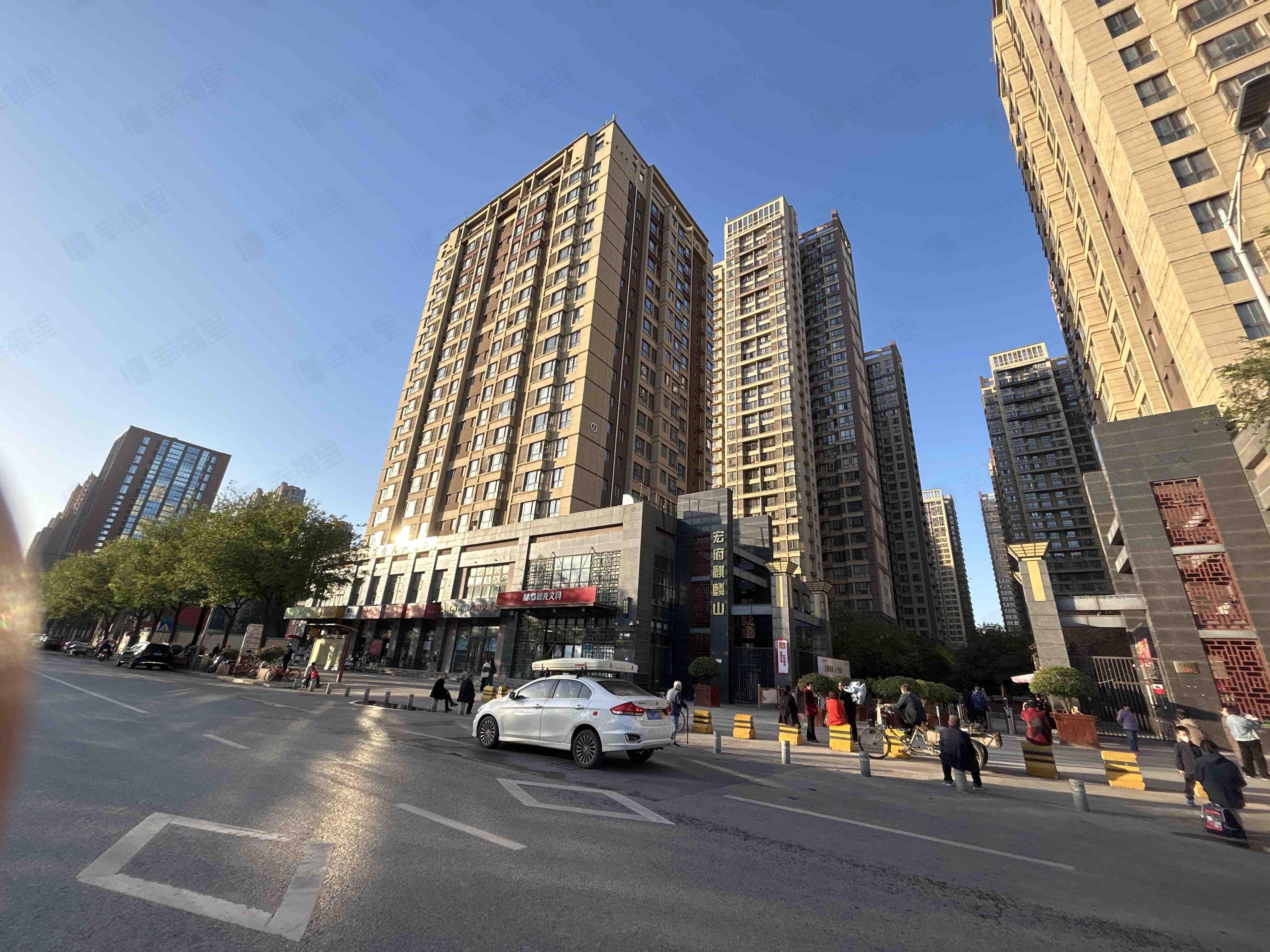 宏府麒麟山小区效果图