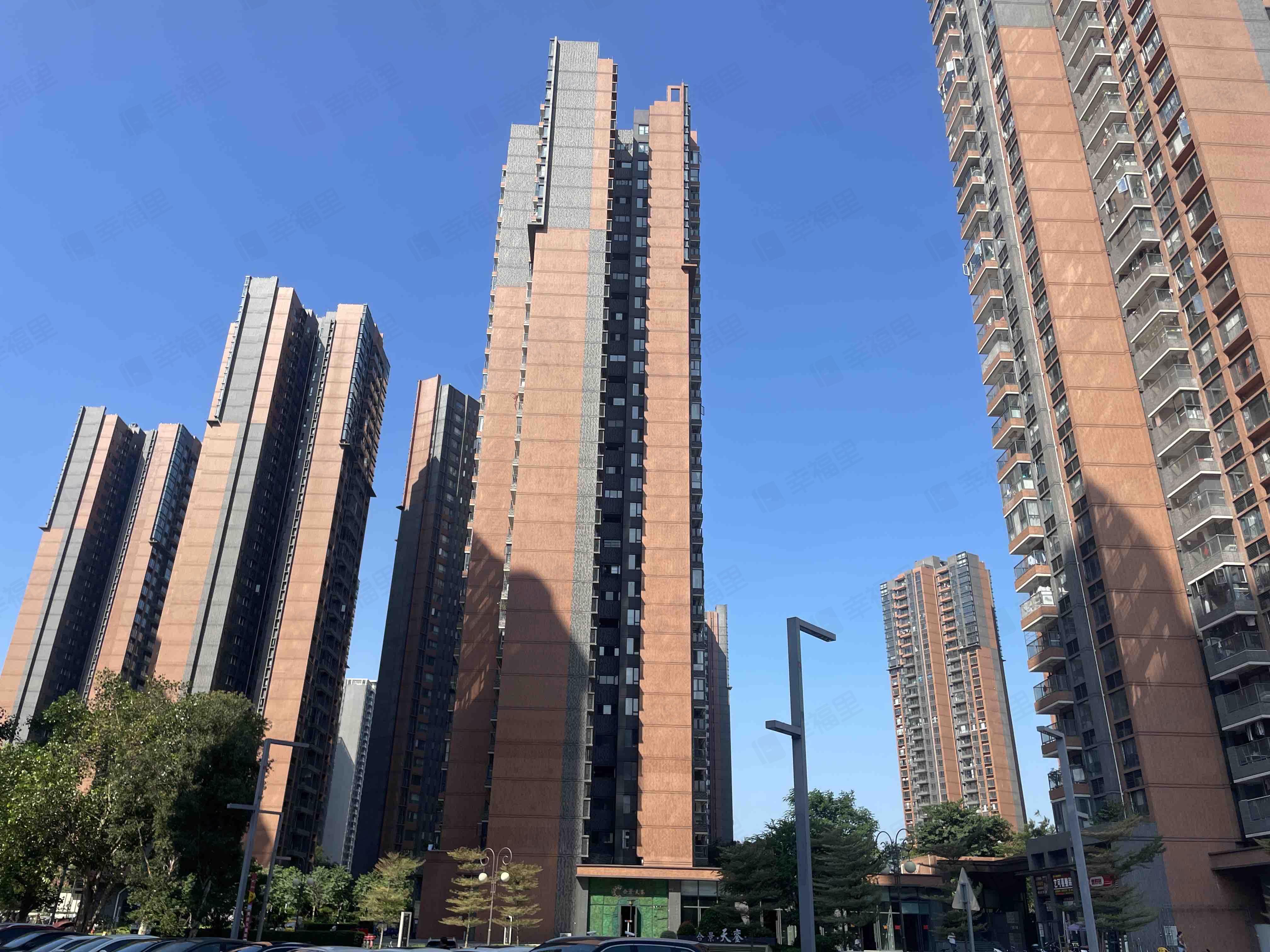 合景天銮小区效果图