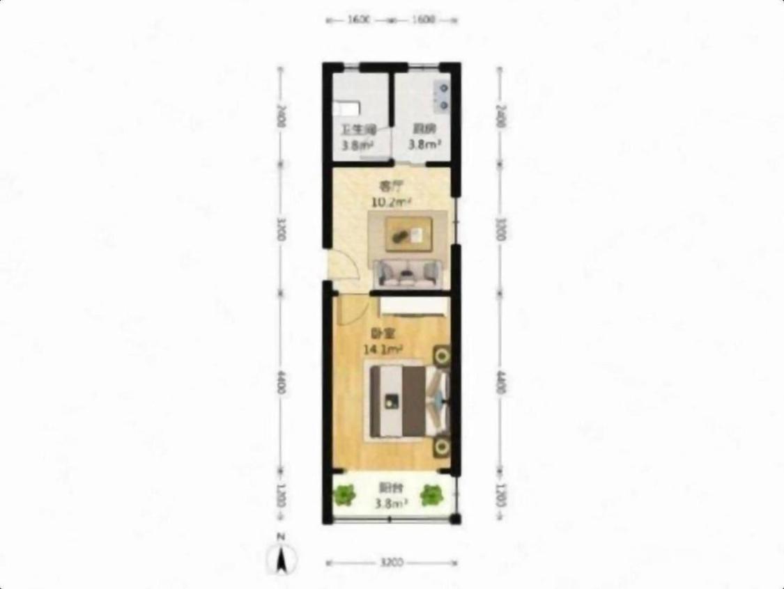 整租·汇成苑一村