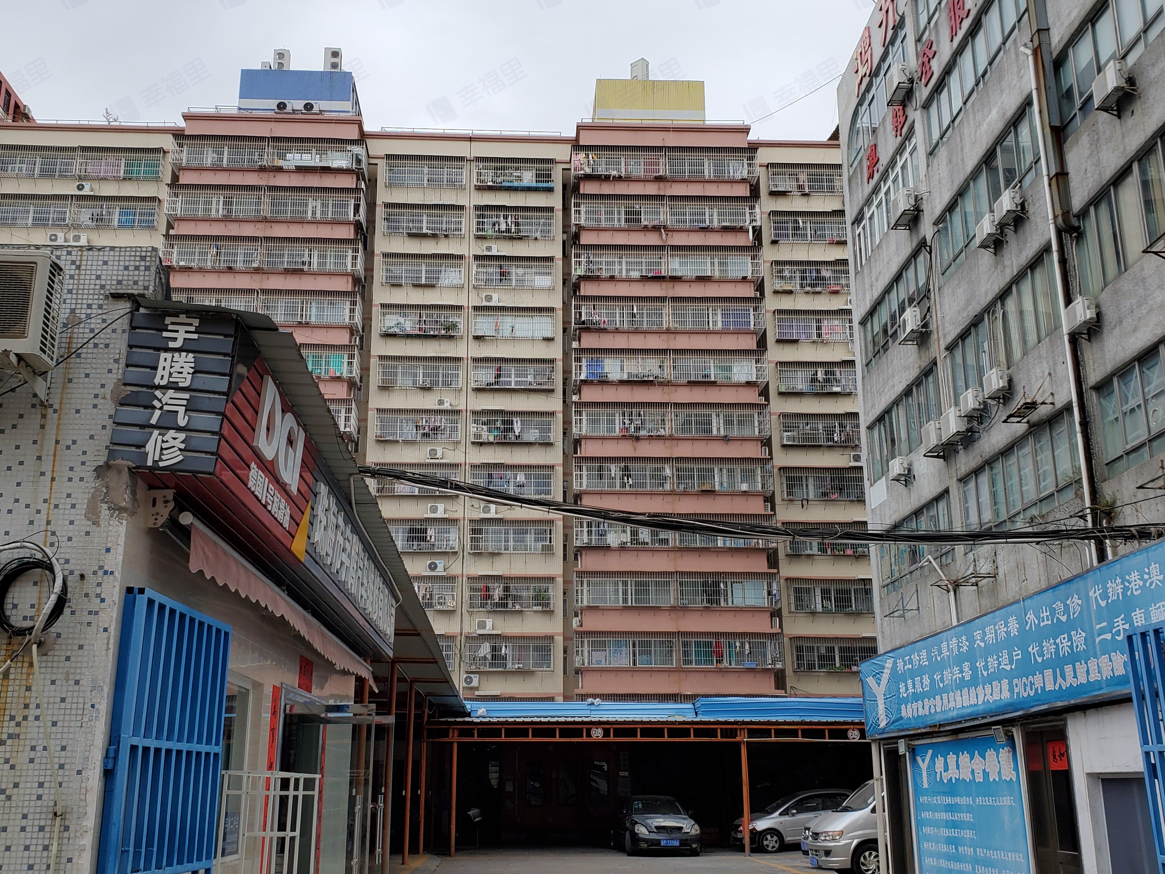 八一花园小区效果图