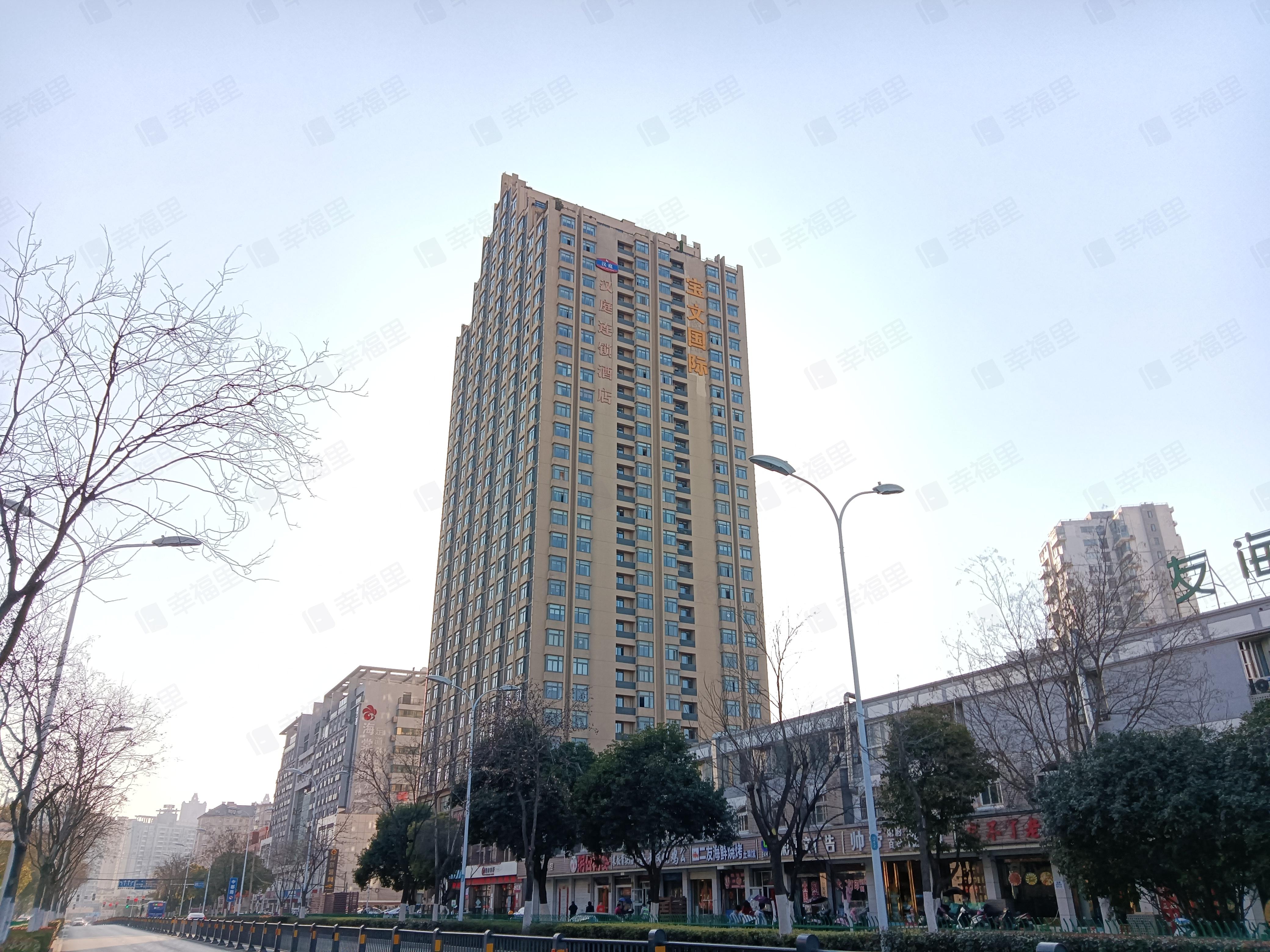 宝文国际大厦小区效果图