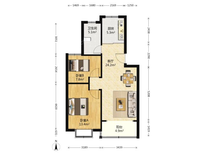 整租·康桥月苑(南区)