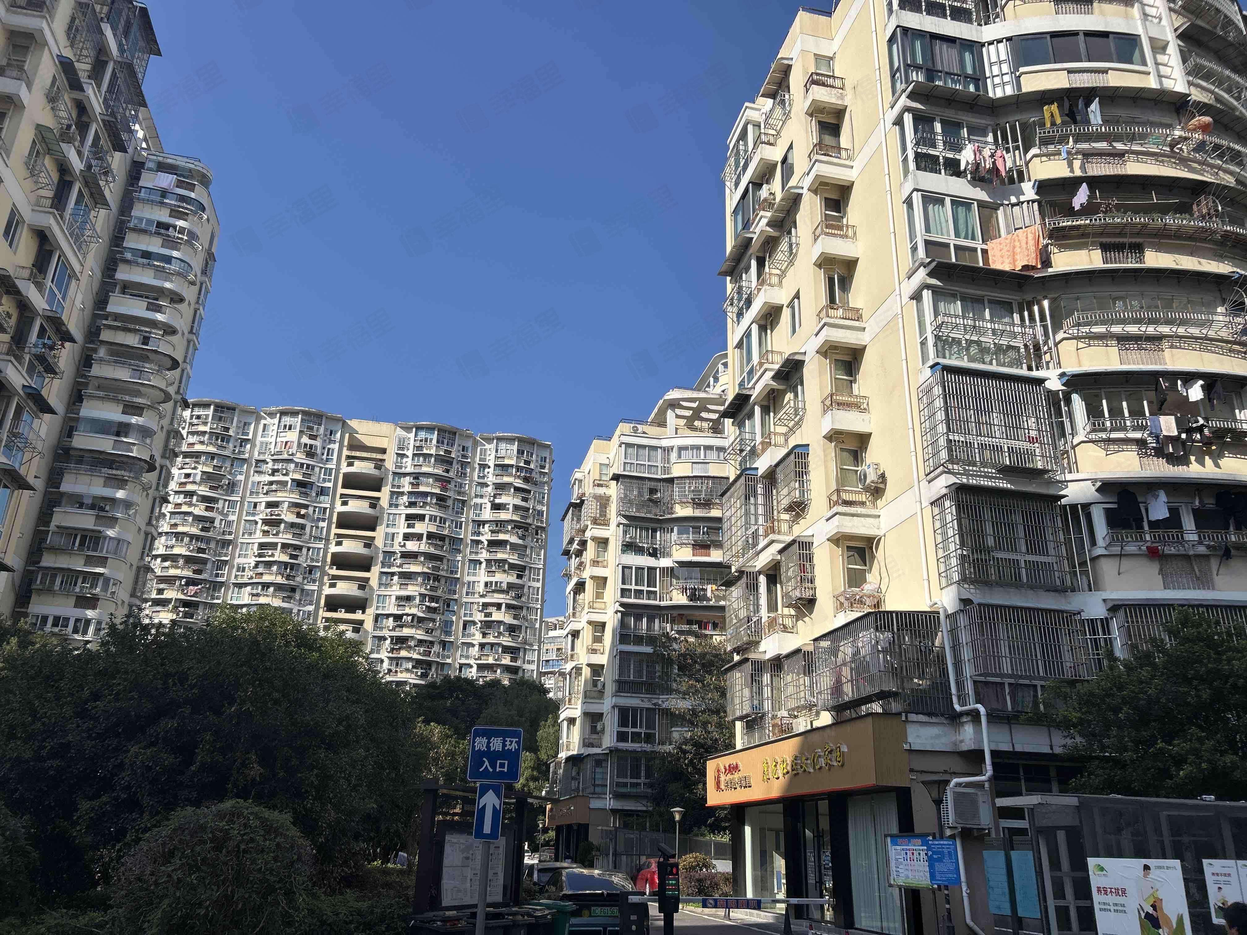 黄龙住宅区栖凤组团小区效果图