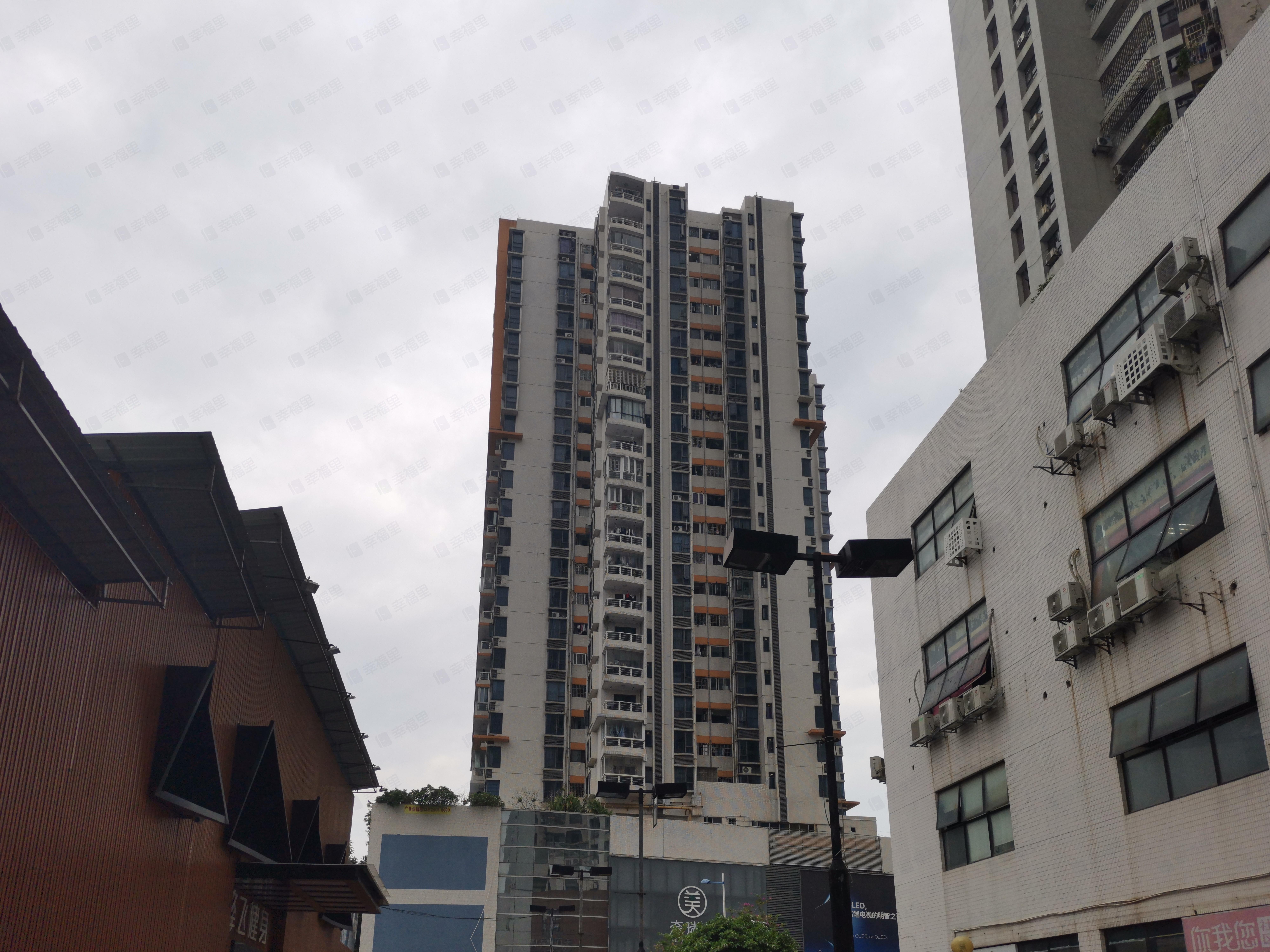 天河广场小区效果图