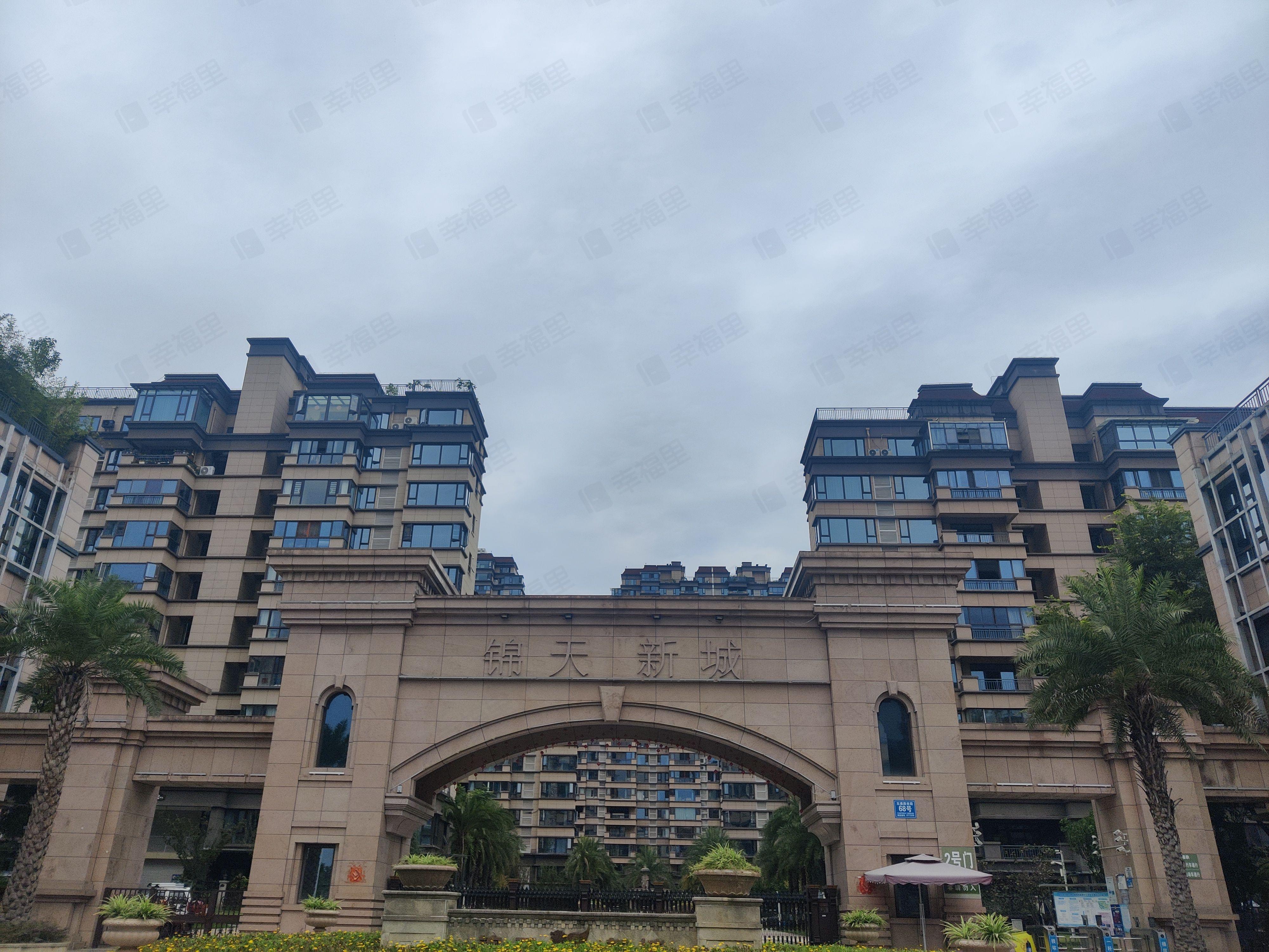 中交锦天新城小区效果图