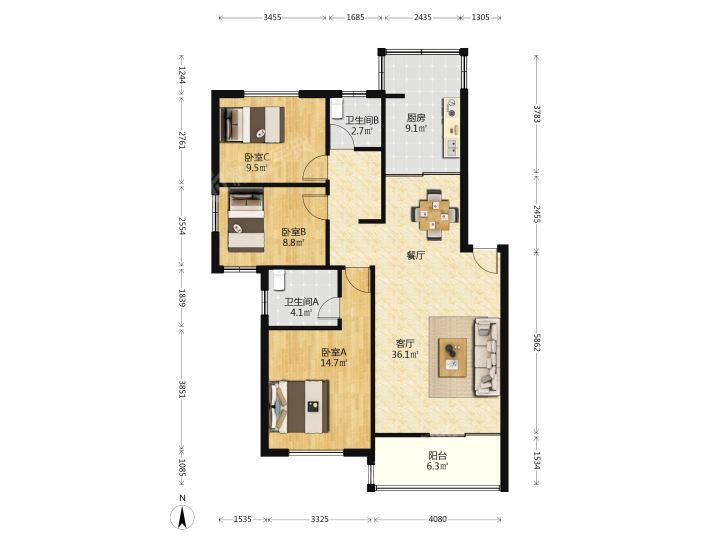 整租·丰舍东苑